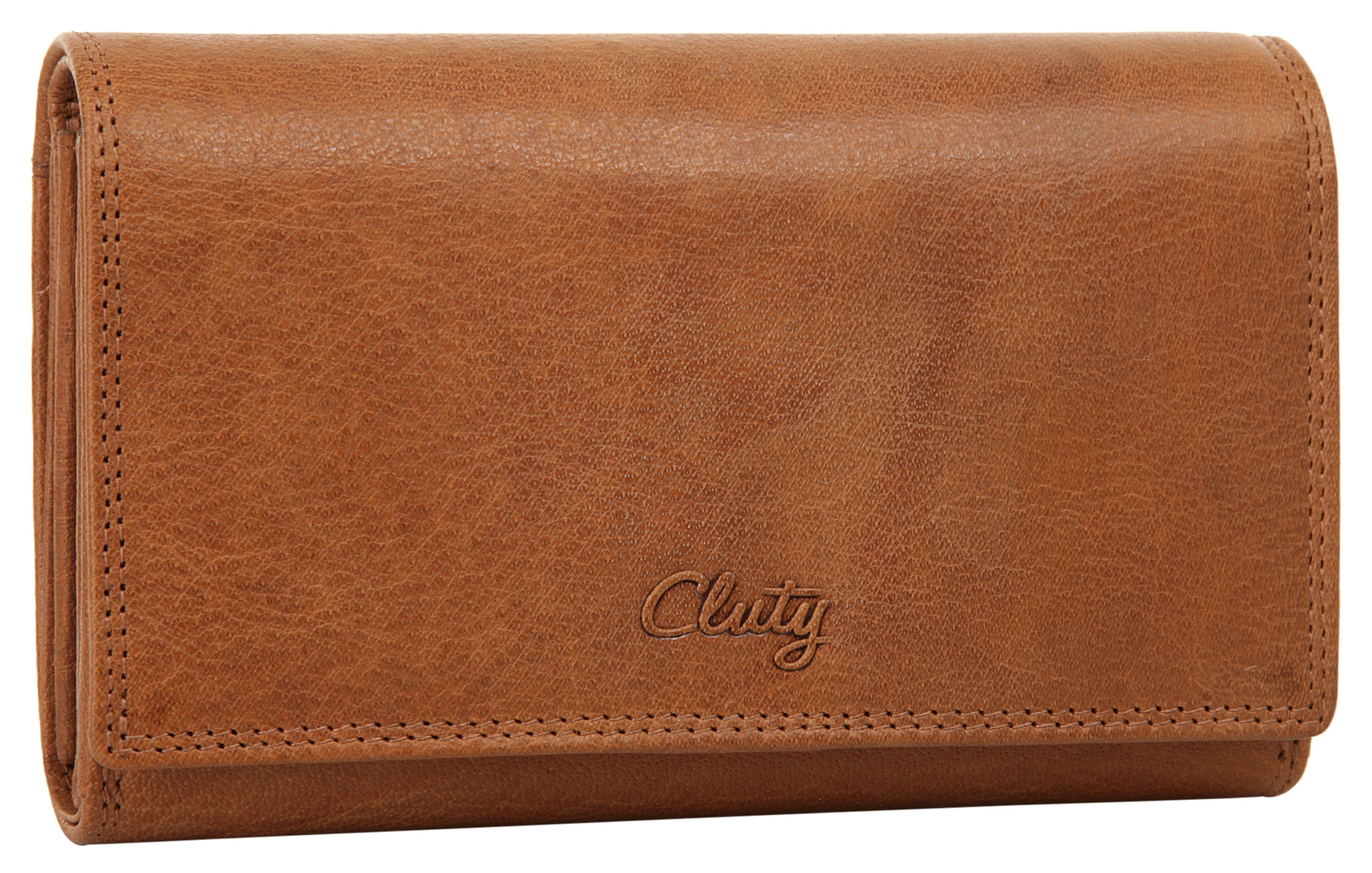 Cluty Geldbörse "CLUTY Damen echt Leder" echt Leder