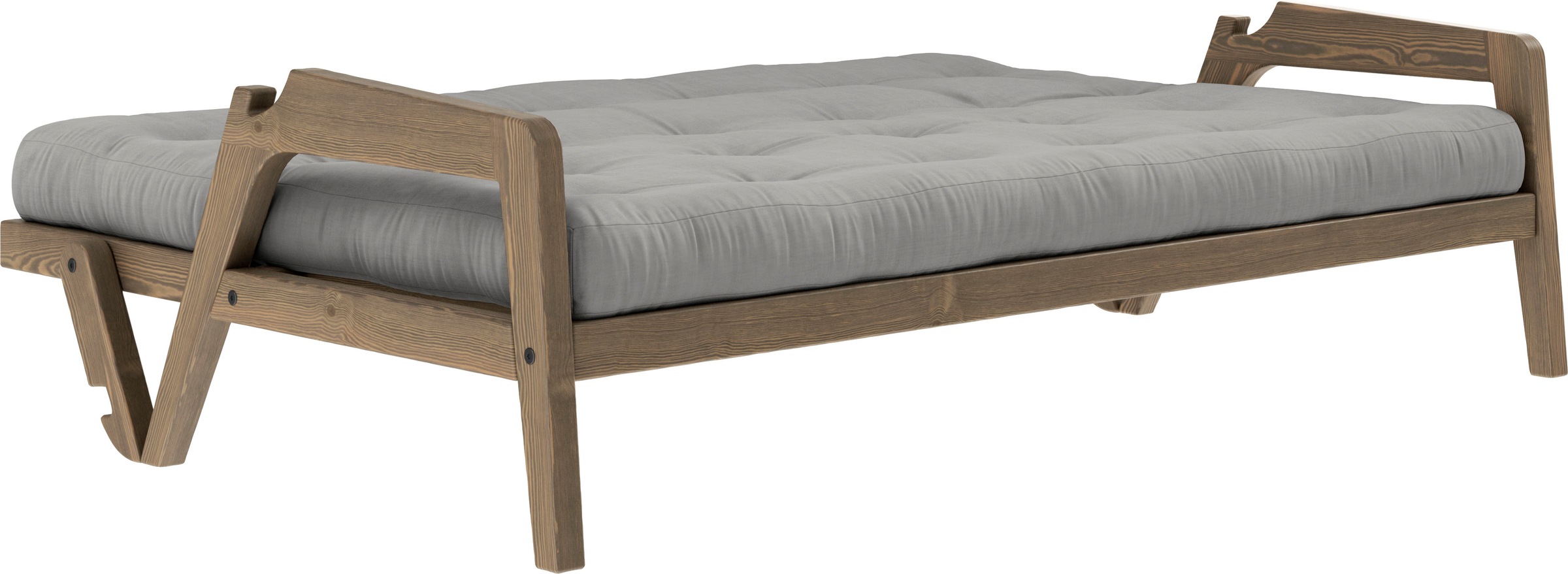 Karup Design Schlafsofa, Mit Holzstruktur, inkl. Futonmatratze, Liegefläche 130x190 cm