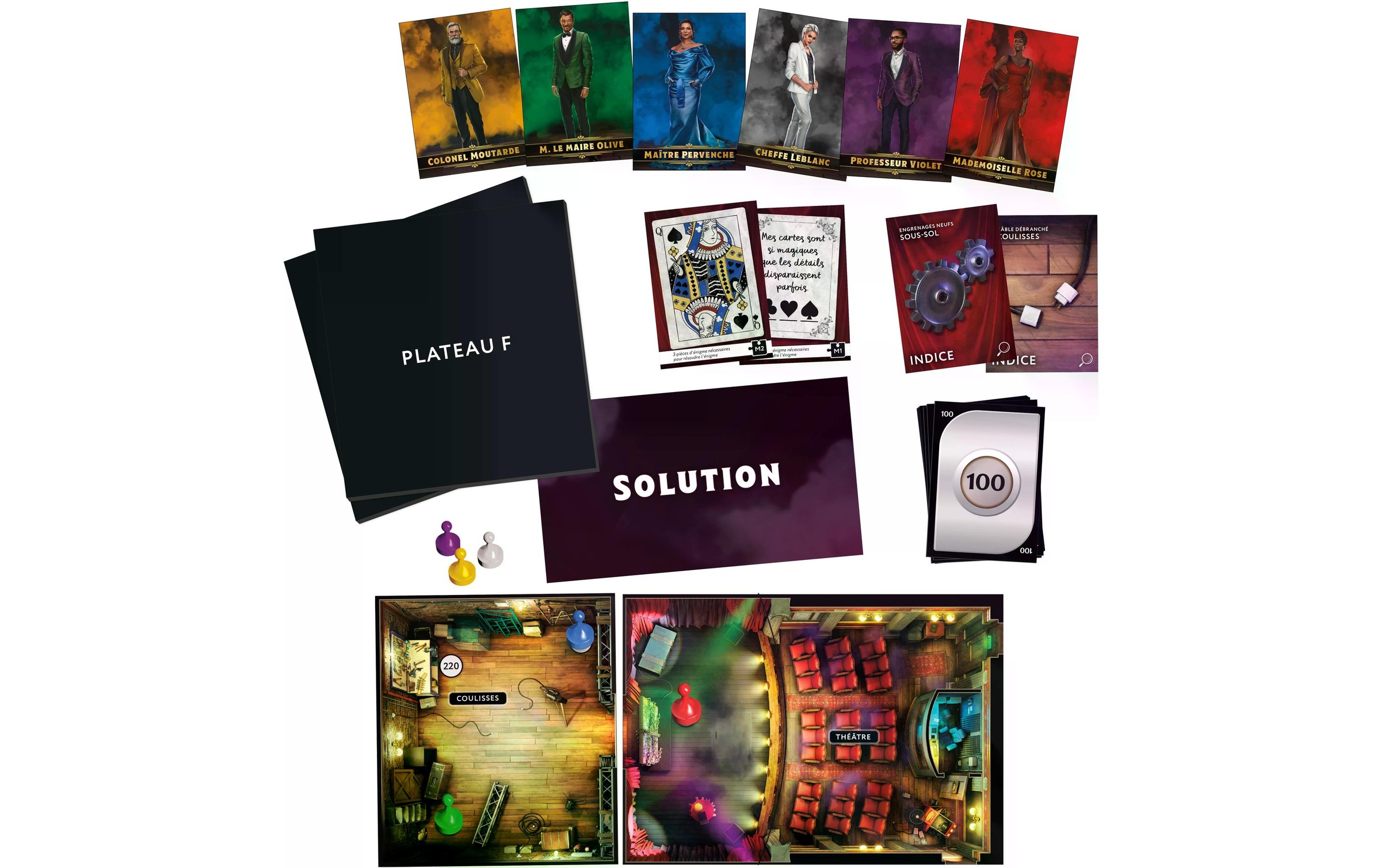 Rotho Babydesign Spiel »Cluedo Escape: Le Club des Illusionistes -FR-«