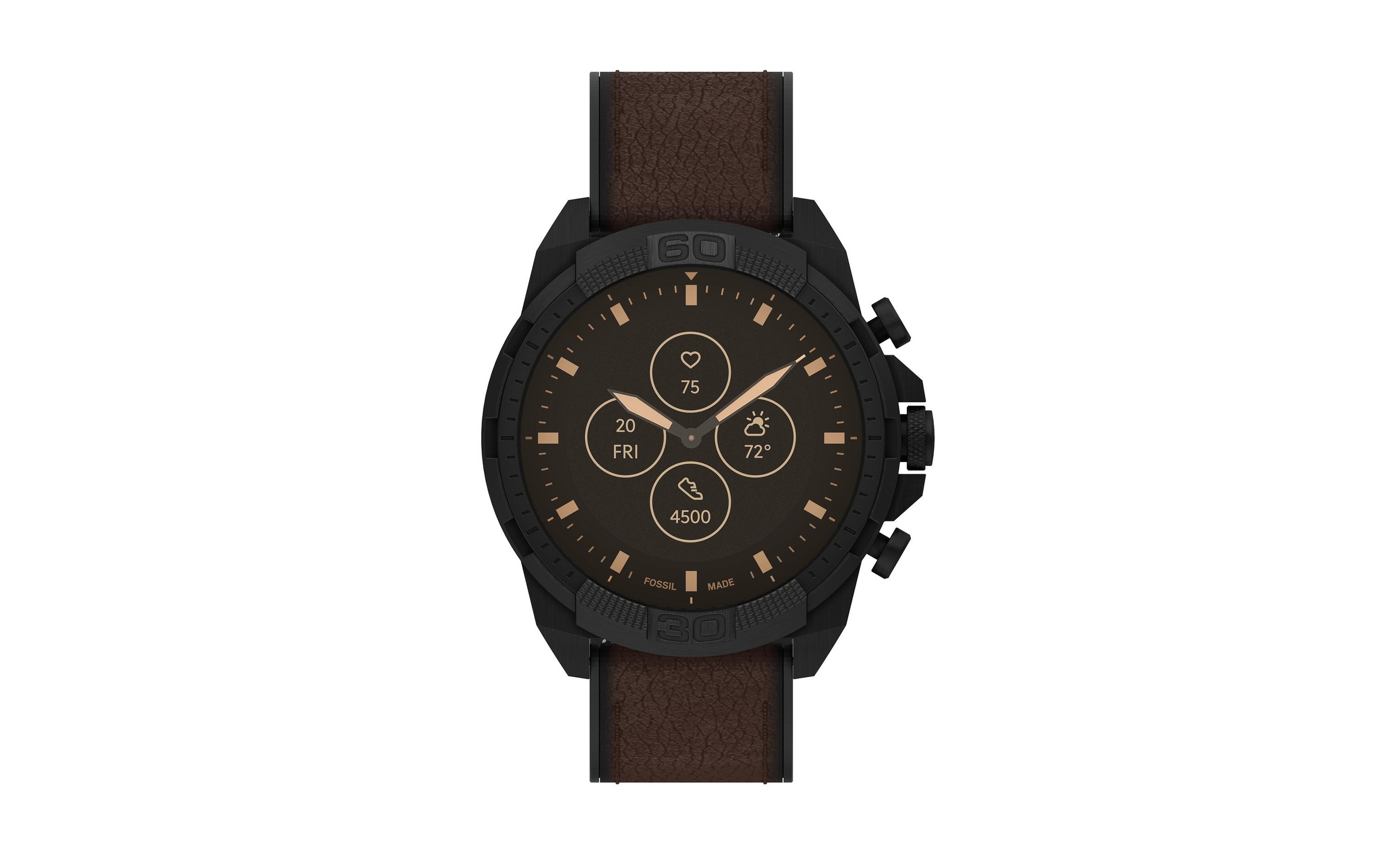 Image of Fossil Smartwatch »Hybrid HR Bronson« bei Ackermann Versand Schweiz