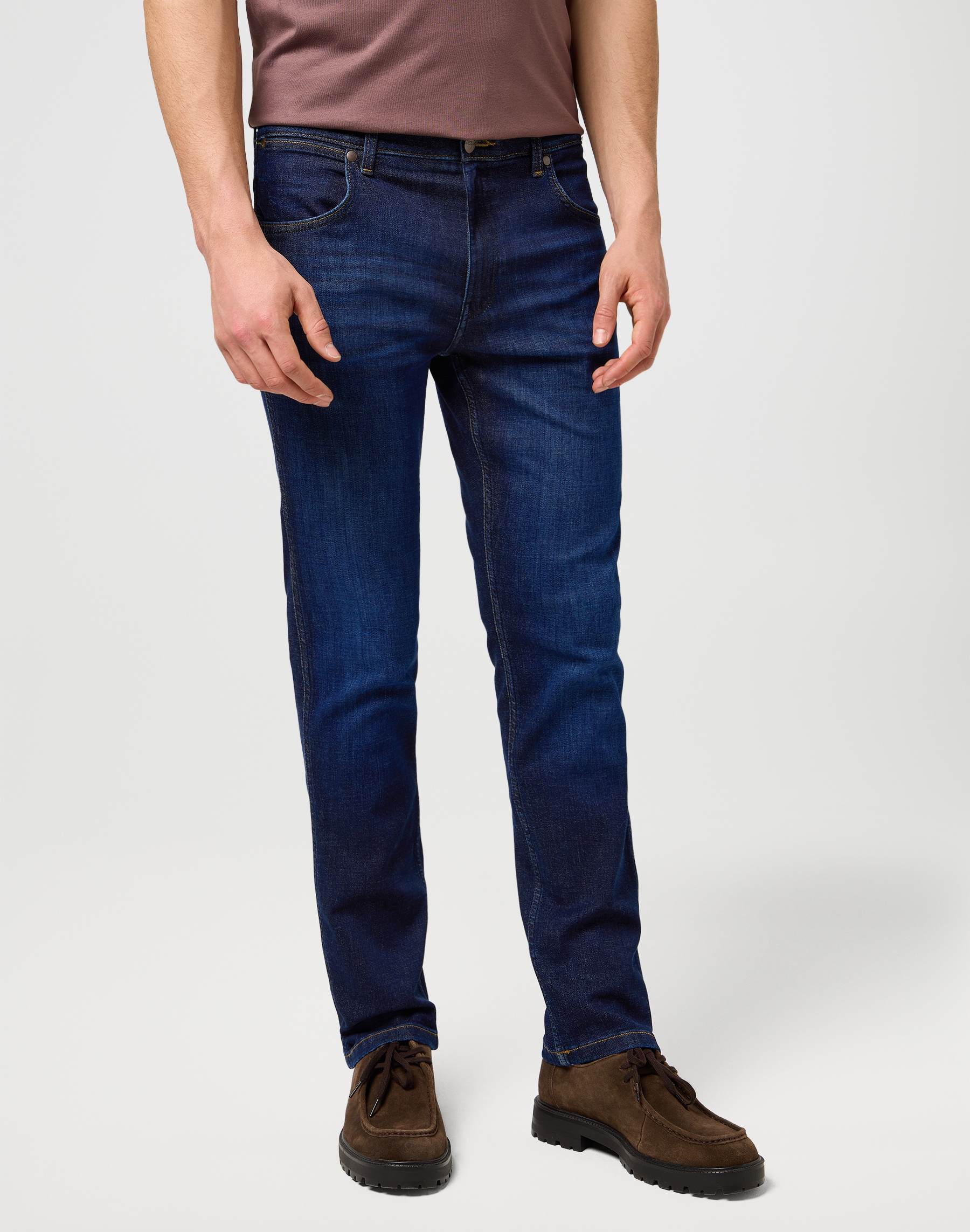 Image of Wrangler Straight-Jeans "GREENSBORO FREE TO STRETCH" Free to stretch material