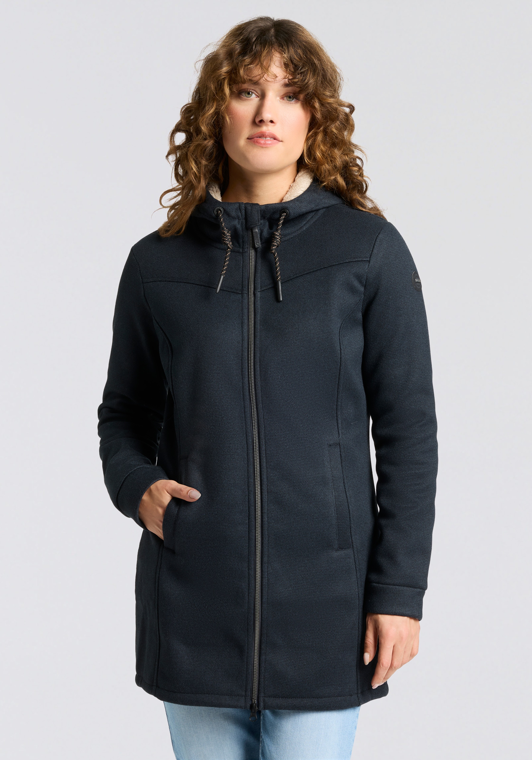 Image of G.I.G.A. DX by killtec Strickfleecejacke "GW 37 WMN KNTFLC PRK" mit integriertem Kinnschutz, windabweisend
