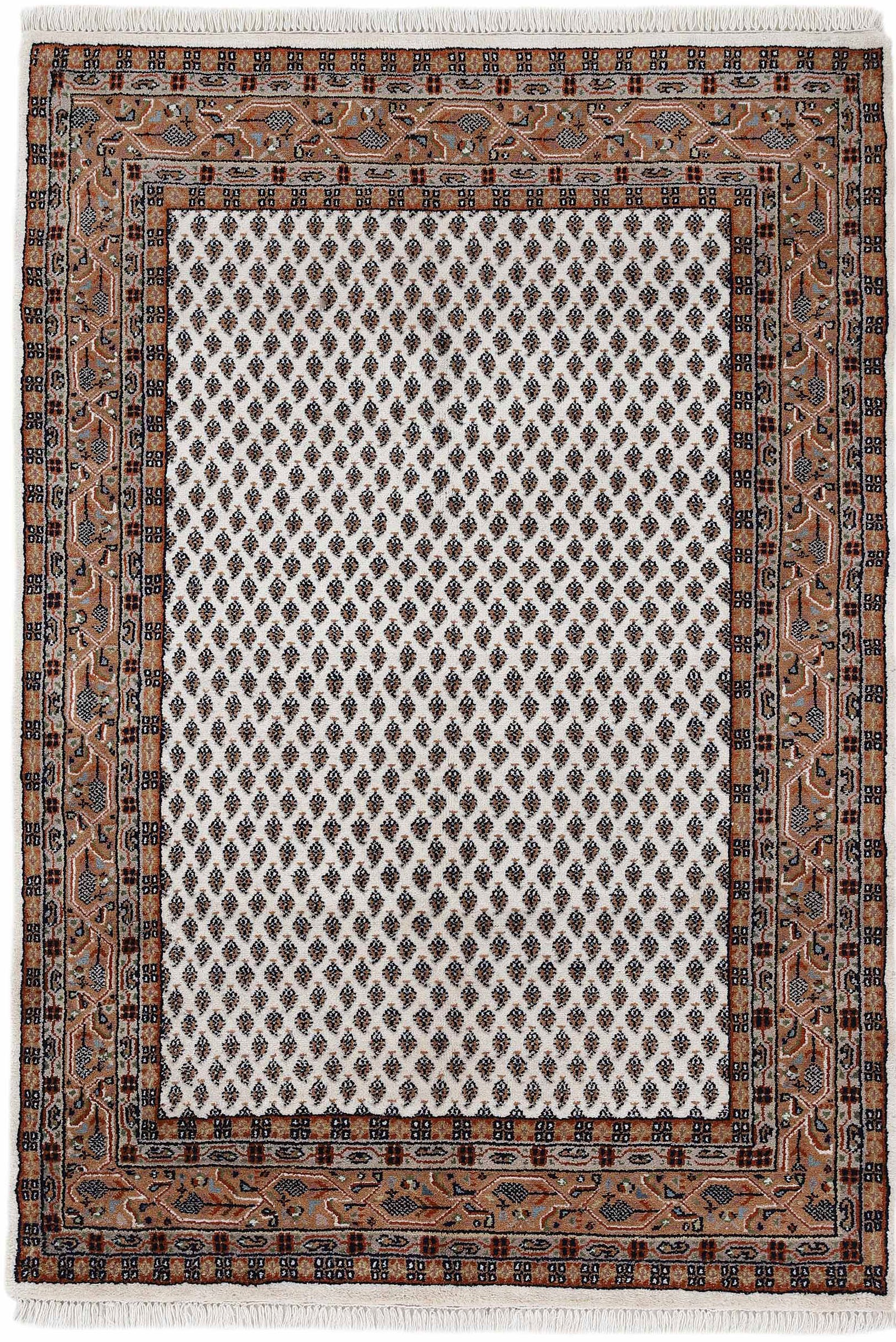 Image of Woven Arts Orientteppich "Mir, auch als Läufer" rechteckig 15 mm Höhe handgeknüpft, Wohnzimmer, reine Wolle