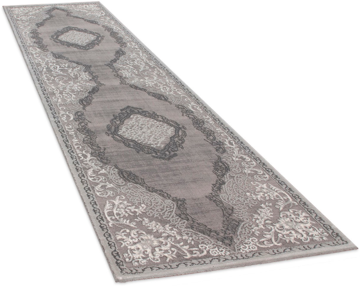 Image of Paco Home Läufer »Elizabeth 052«, rechteckig, 16 mm Höhe, Teppich Läufer, Hoch-Tief Effekt, Orient-Optik, Vintage Design, ideal im Flur & Schlafzimmer bei Ackermann Versand Schweiz