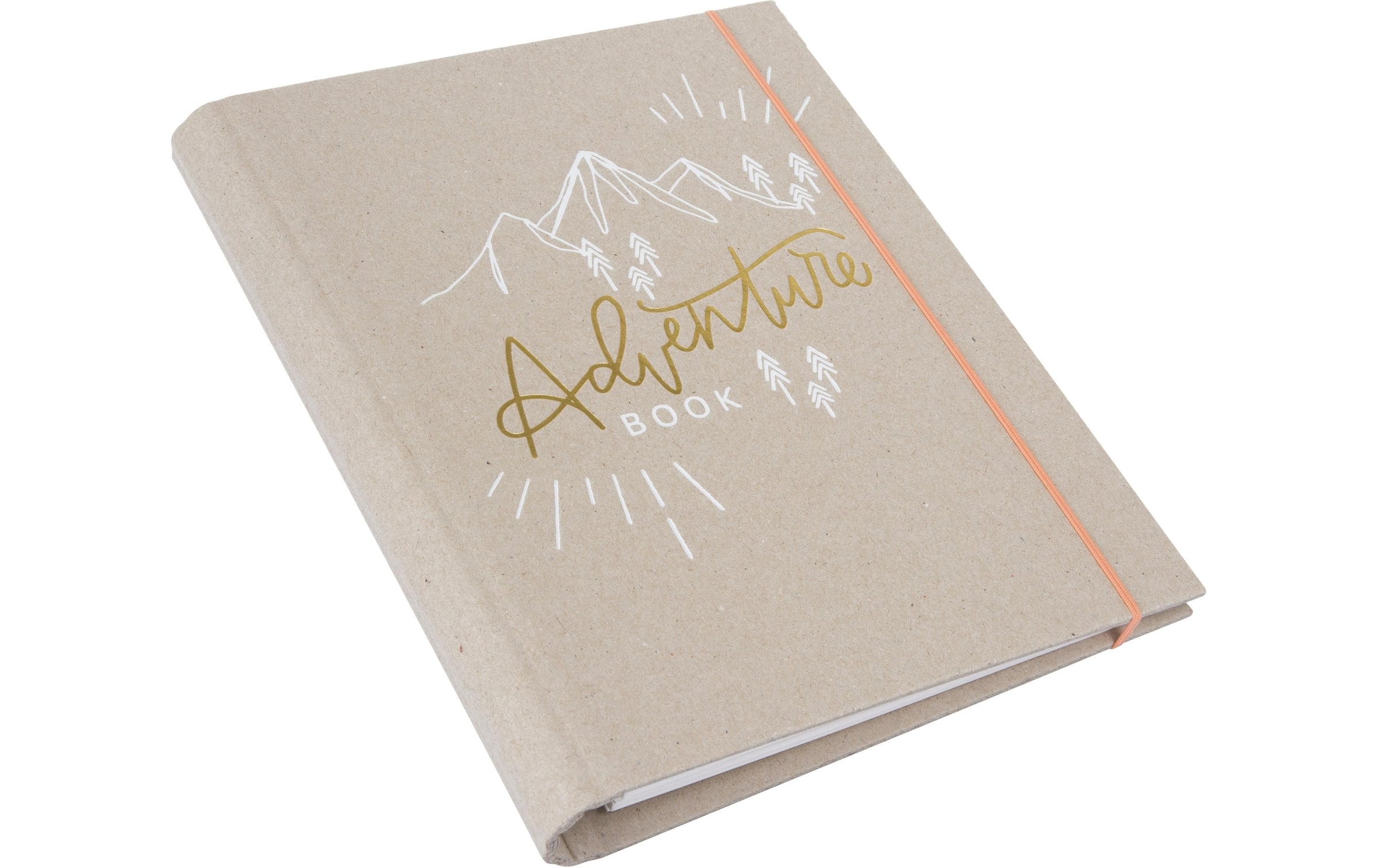 Goldfarbenbuch Notizbuch »Ringbuch Adventure Braun«