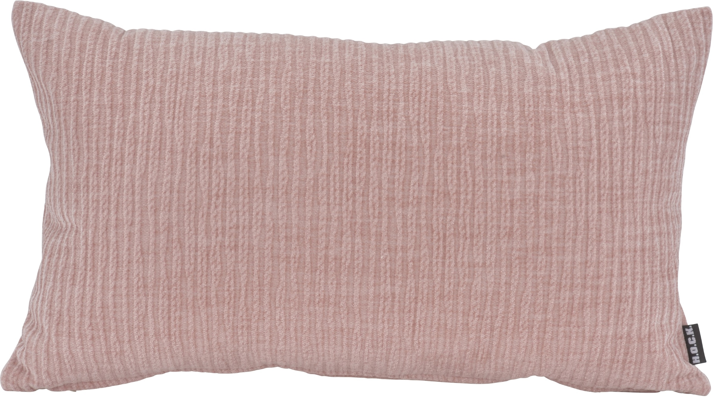 H.O.C.K. Coussin décoratif »Jonny« Coussin en velours côtelé avec rembourrage, 45x45 cm, coussin décoratif, structuré