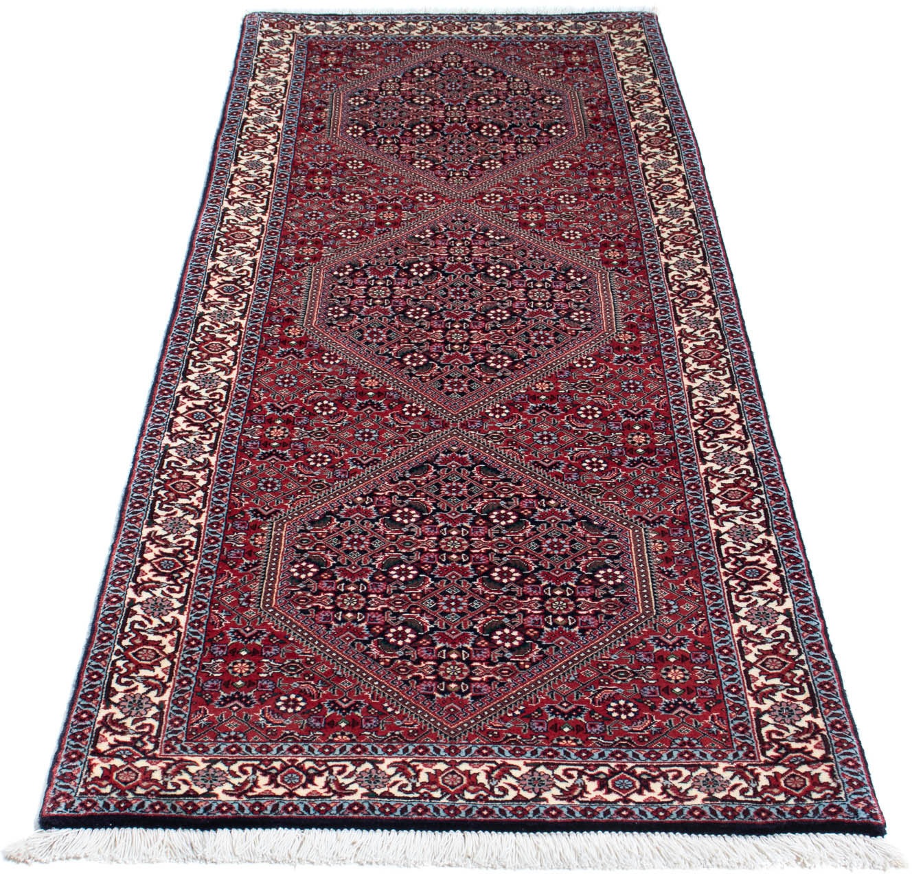 Image of morgenland Hochflor-Läufer »Bidjar Medaillon 203 x 72 cm«, rechteckig, 1 mm Höhe, Unikat mit Zertifikat bei Ackermann Versand Schweiz