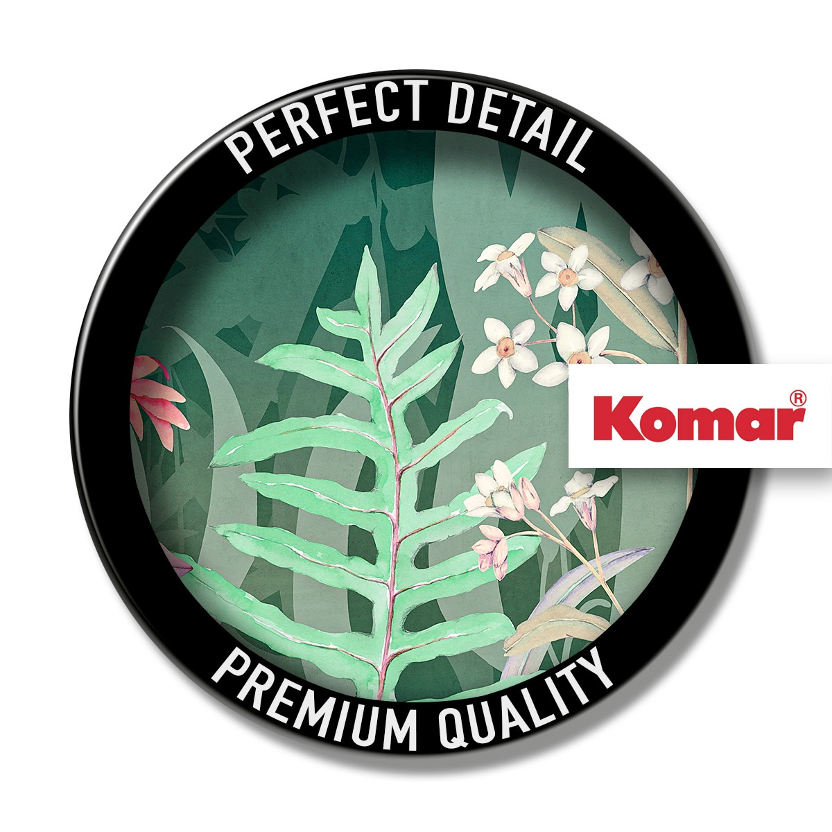 Komar Papier peint photo »Komar Vlies Fototapete - The Flower Duet - Grösse 400 x 250 cm« imprimé