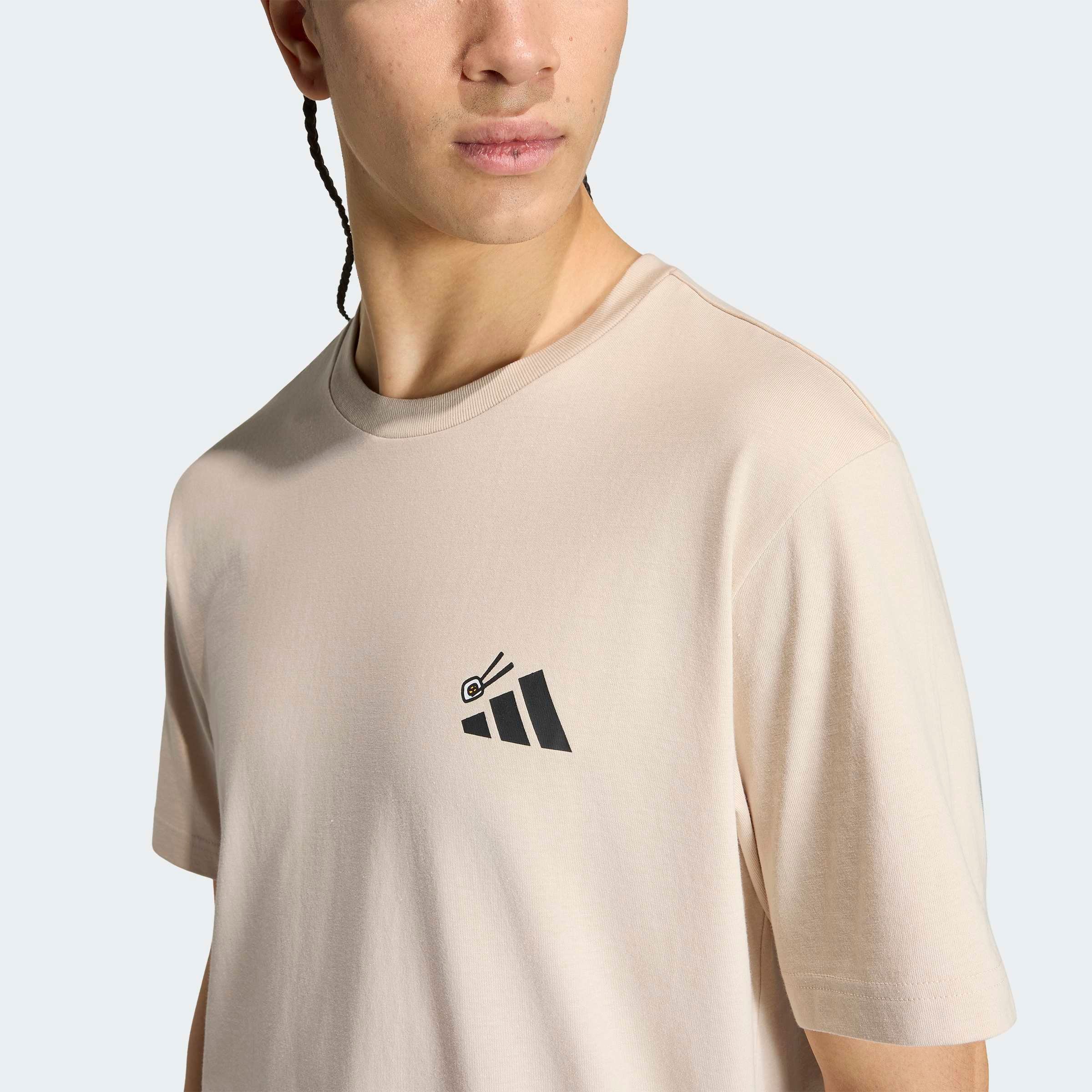 adidas Sportswear T-shirt »M SUSHI T« En coton, pour adultes, design basique