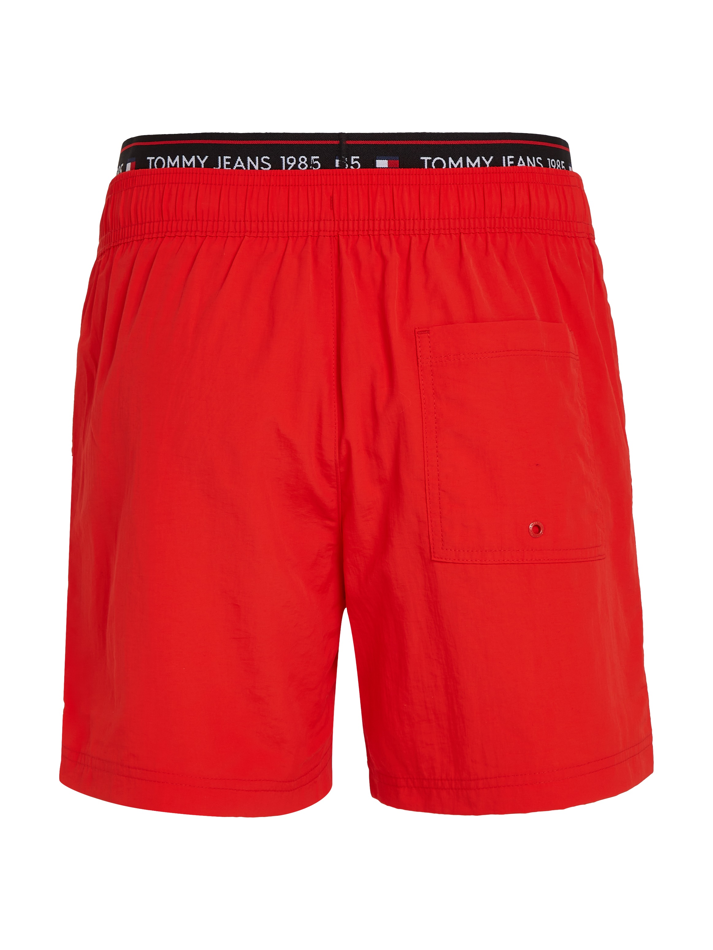 Tommy Hilfiger Swimwear Badeshorts »DW SF MEDIUM DRAWSTRING«, mit Logostickerein auf dem Bund