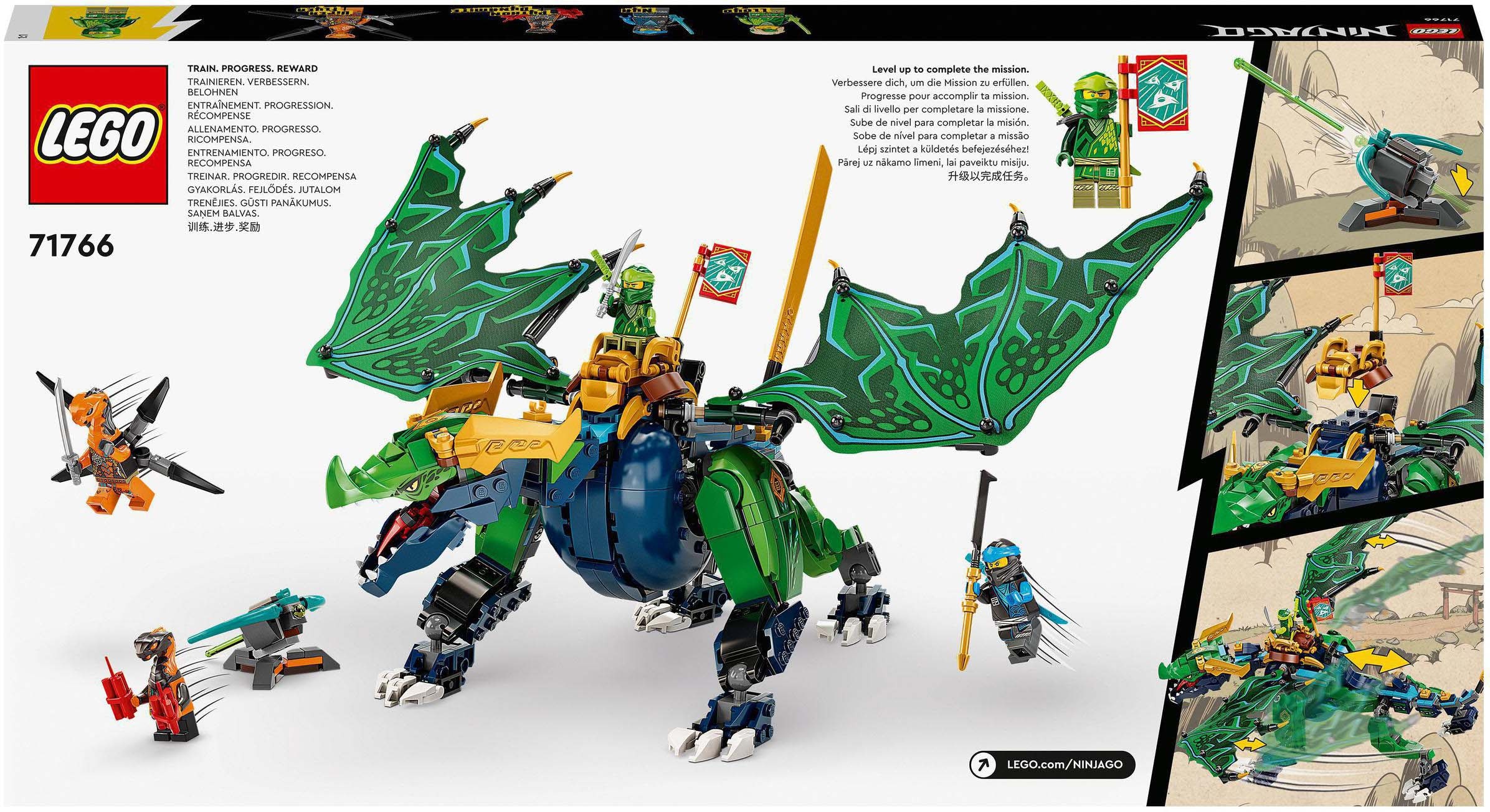 LEGO® Konstruktionsspielsteine »Lloyds legendärer Drache (71766), LEGO® NINJAGO®«, (747 St.)