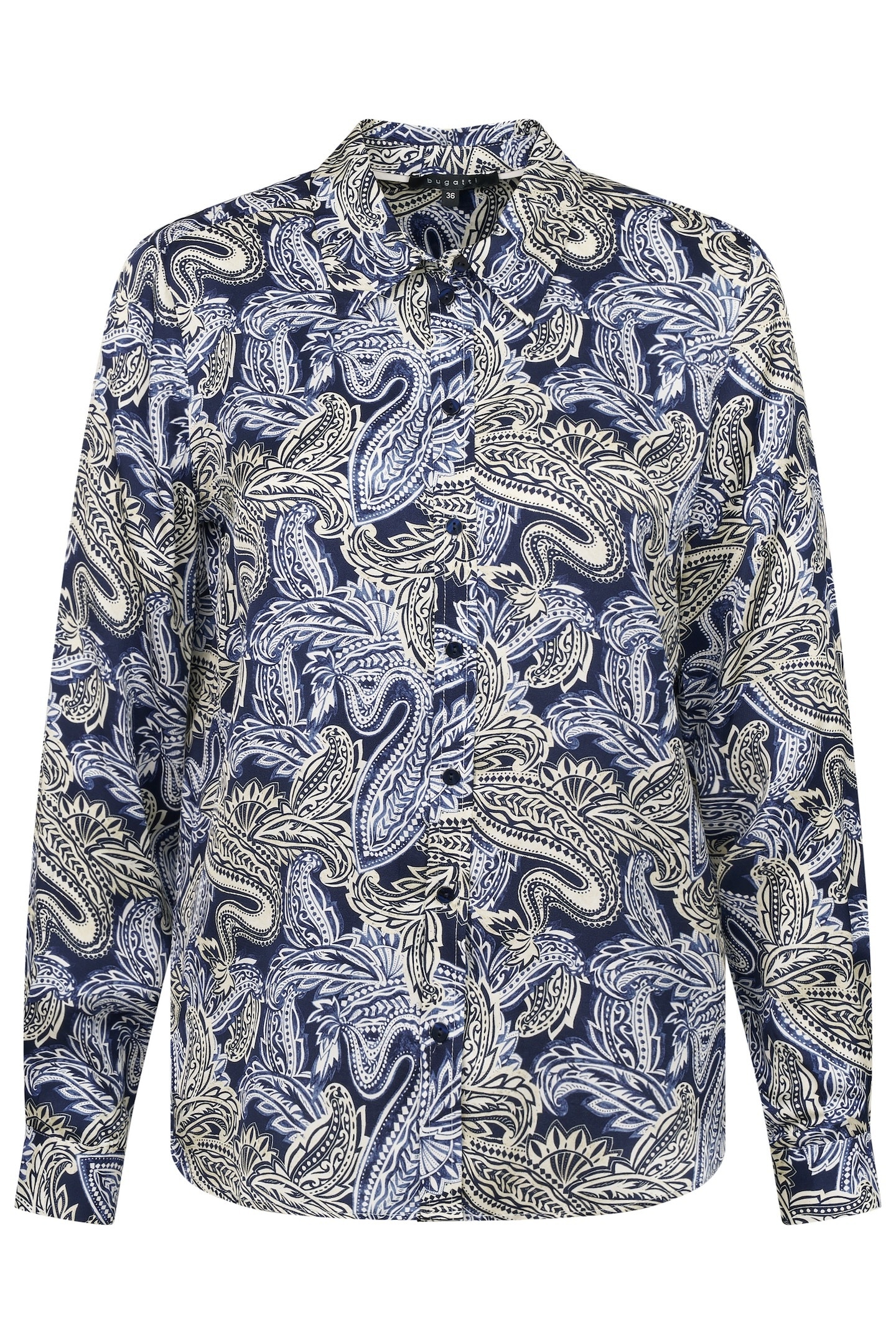 bugatti Hemdbluse, aus fliessender Viskose