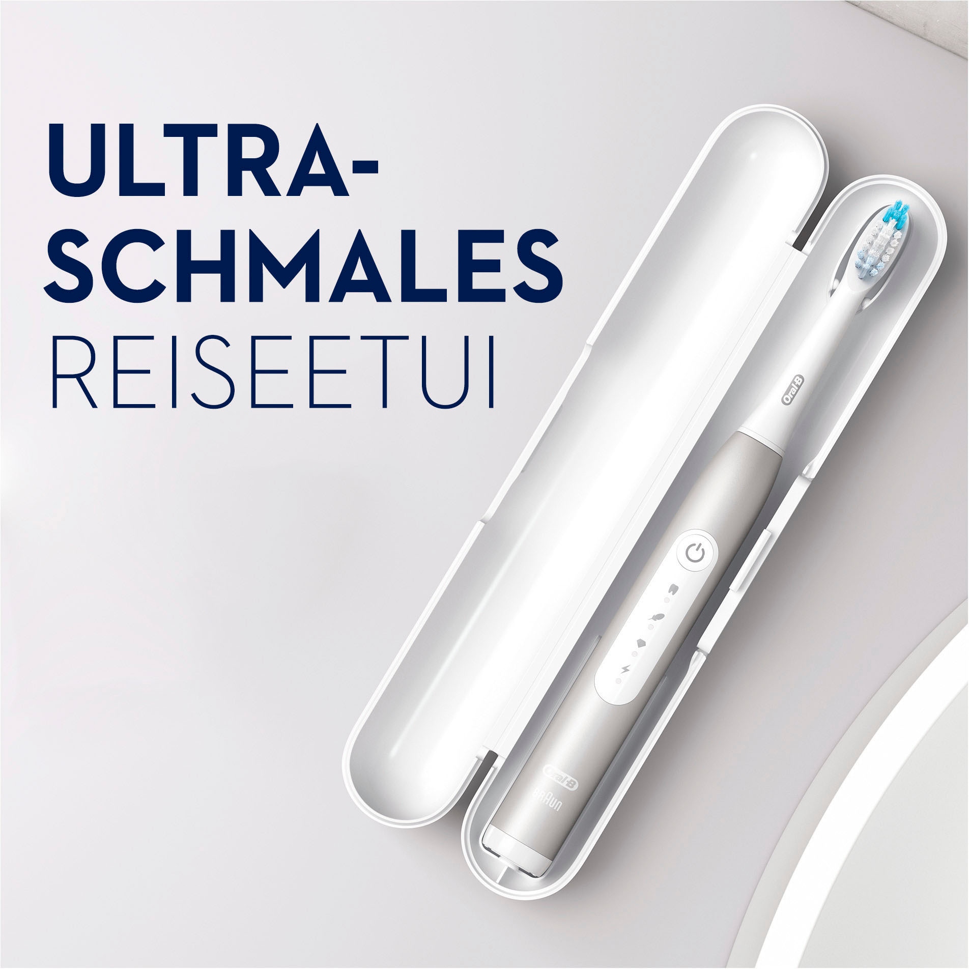 Oral-B Schallzahnbürste »Pulsonic Slim Luxe 4500«, 2 St. Aufsteckbürsten