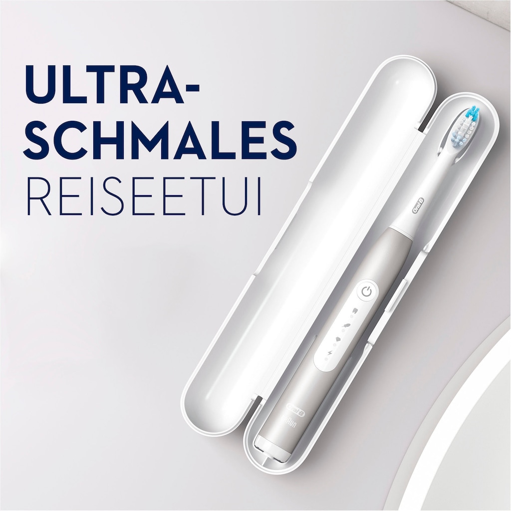 Oral-B Schallzahnbürste »Pulsonic Slim Luxe 4500«, 2 St. Aufsteckbürsten