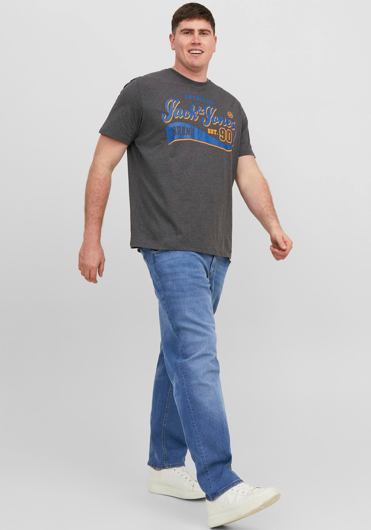 Jack & Jones PlusSize Tapered-fit-Jeans »JJIMIKE JJORIGINAL SQ 223 NOOS PLS«