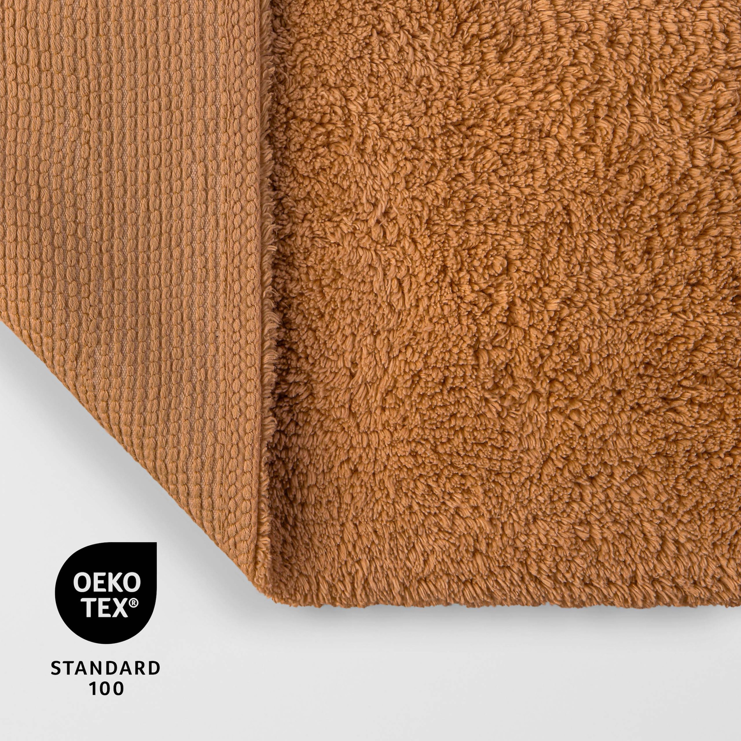 GOODproduct Badematte »Selenne« Höhe 20 mm Badteppich, getuftet, modern, Uni, antirutsch, flauschig, Baumwolle