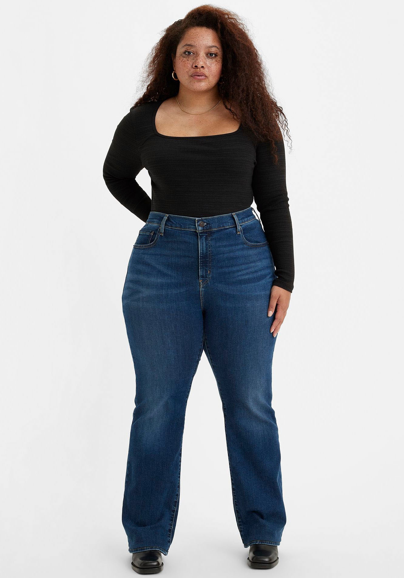 Levi's® Plus Bootcut-Jeans »725«, High Rise