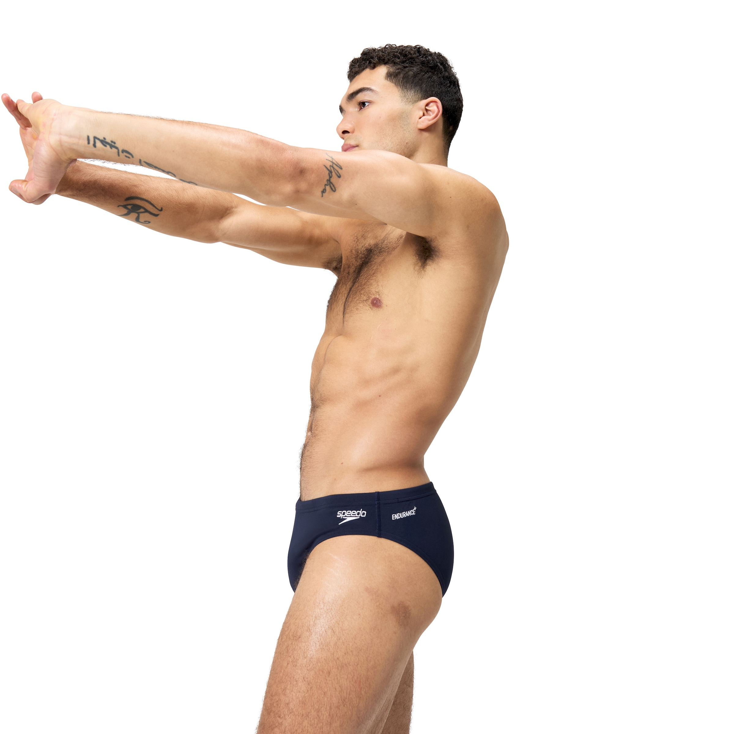 Speedo Badehose, mit gesticktem Markenlogo