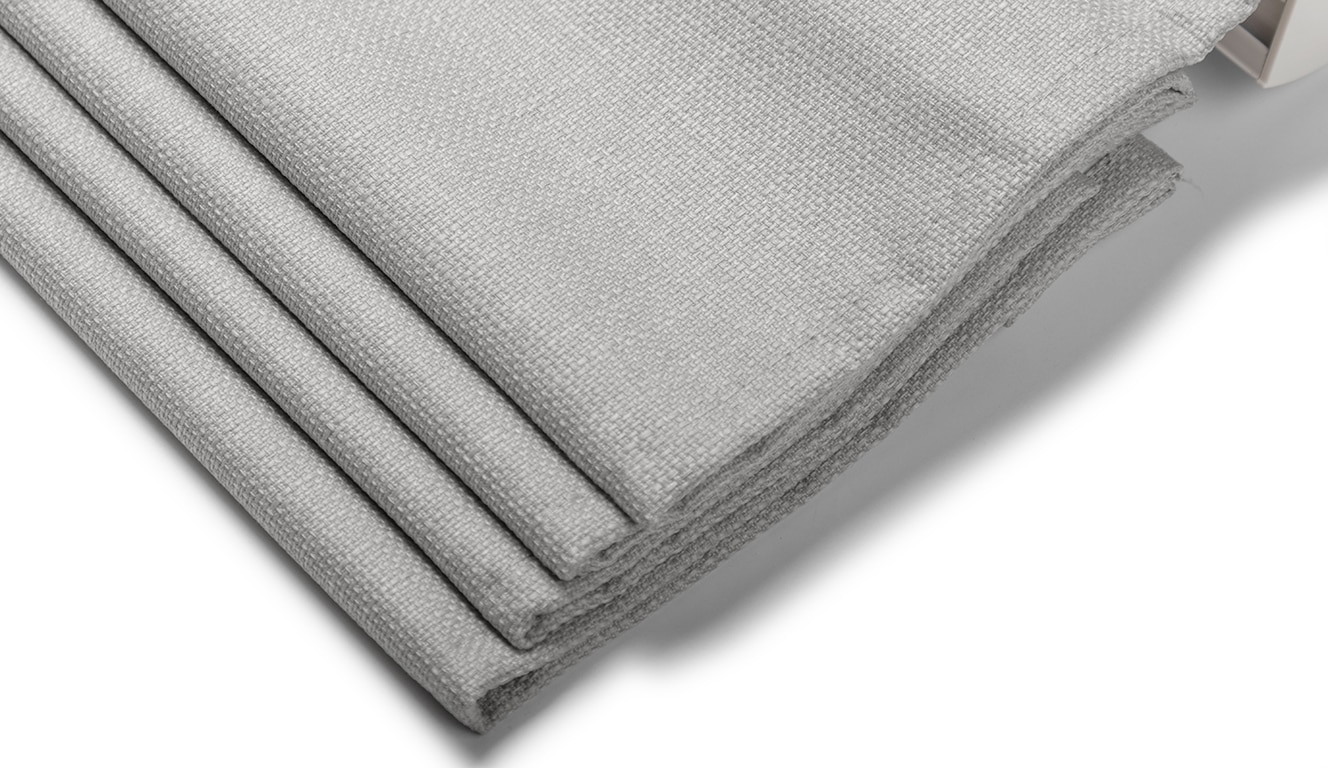 my home Store à enrouleur »RIOLA« verdunkelnd ohne Bohren freihängend Faltrollo in trendiger Leinenoptik, einfache Montage