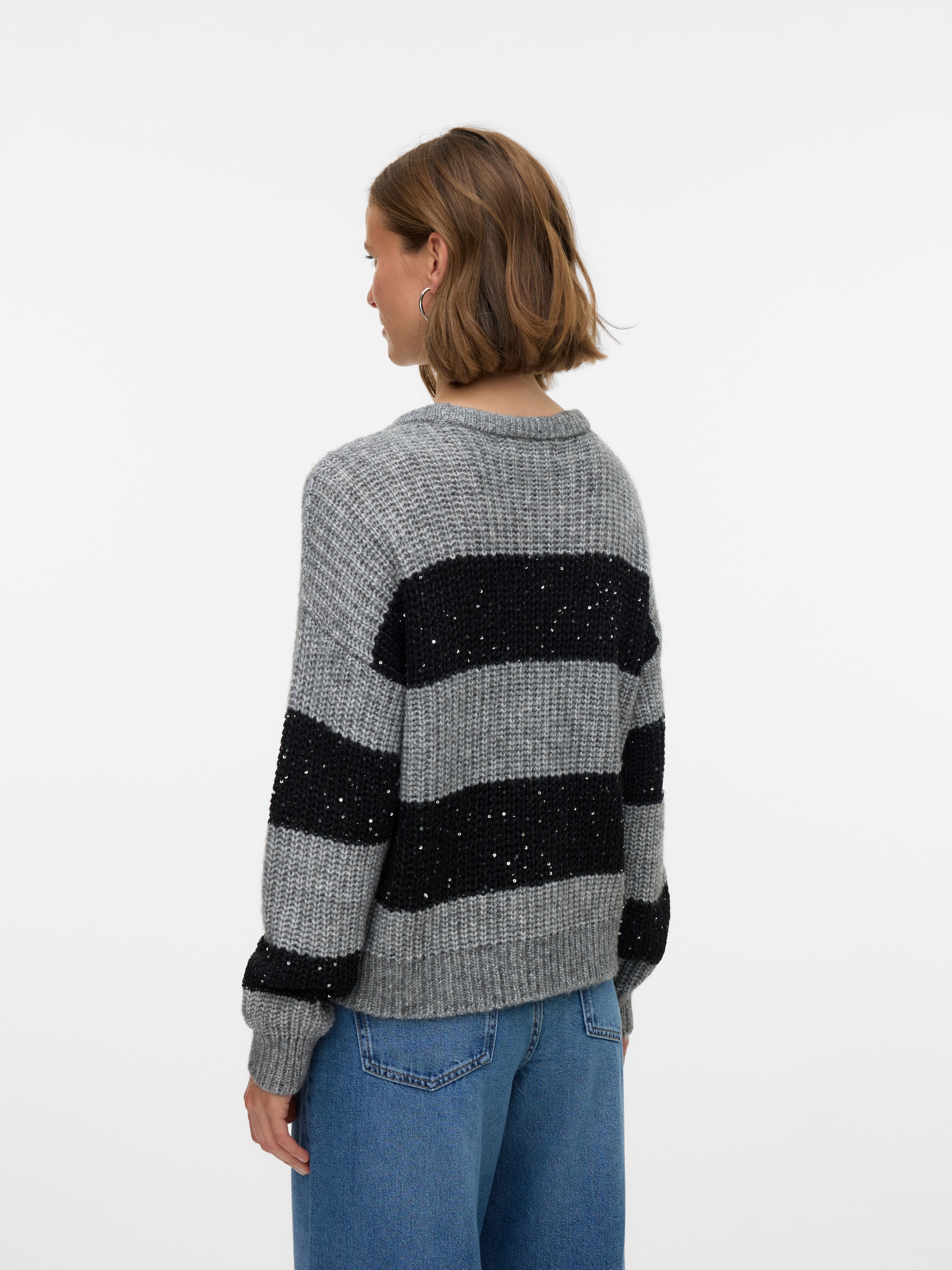 Vero Moda Pull en tricot »VMSPARKLE LS O-NECK PULLOVER«
