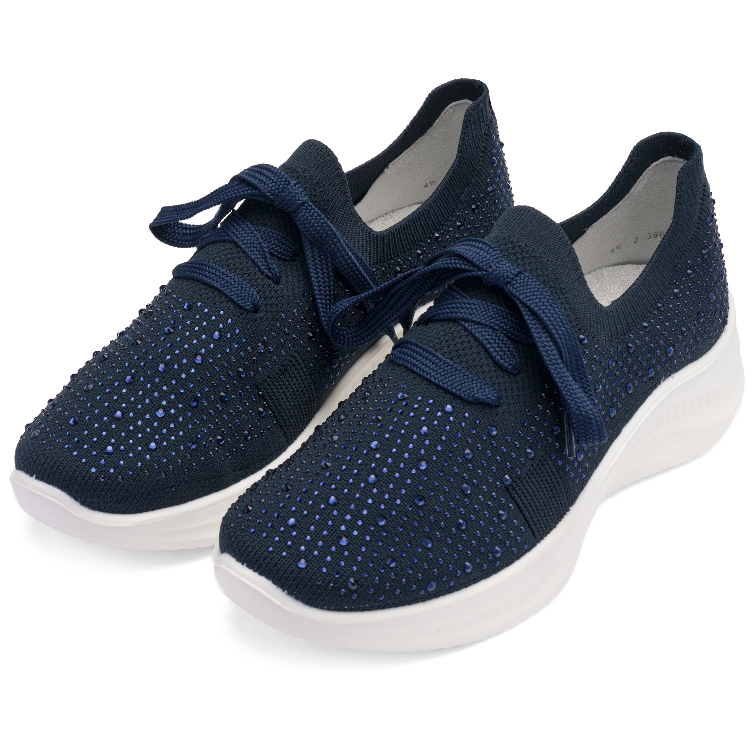 Image of Ara Slip-On Sneaker "SEATTLE" Keilabsatz, Slipper, Freizeitschuh mit Strasssteinen, H-Weite