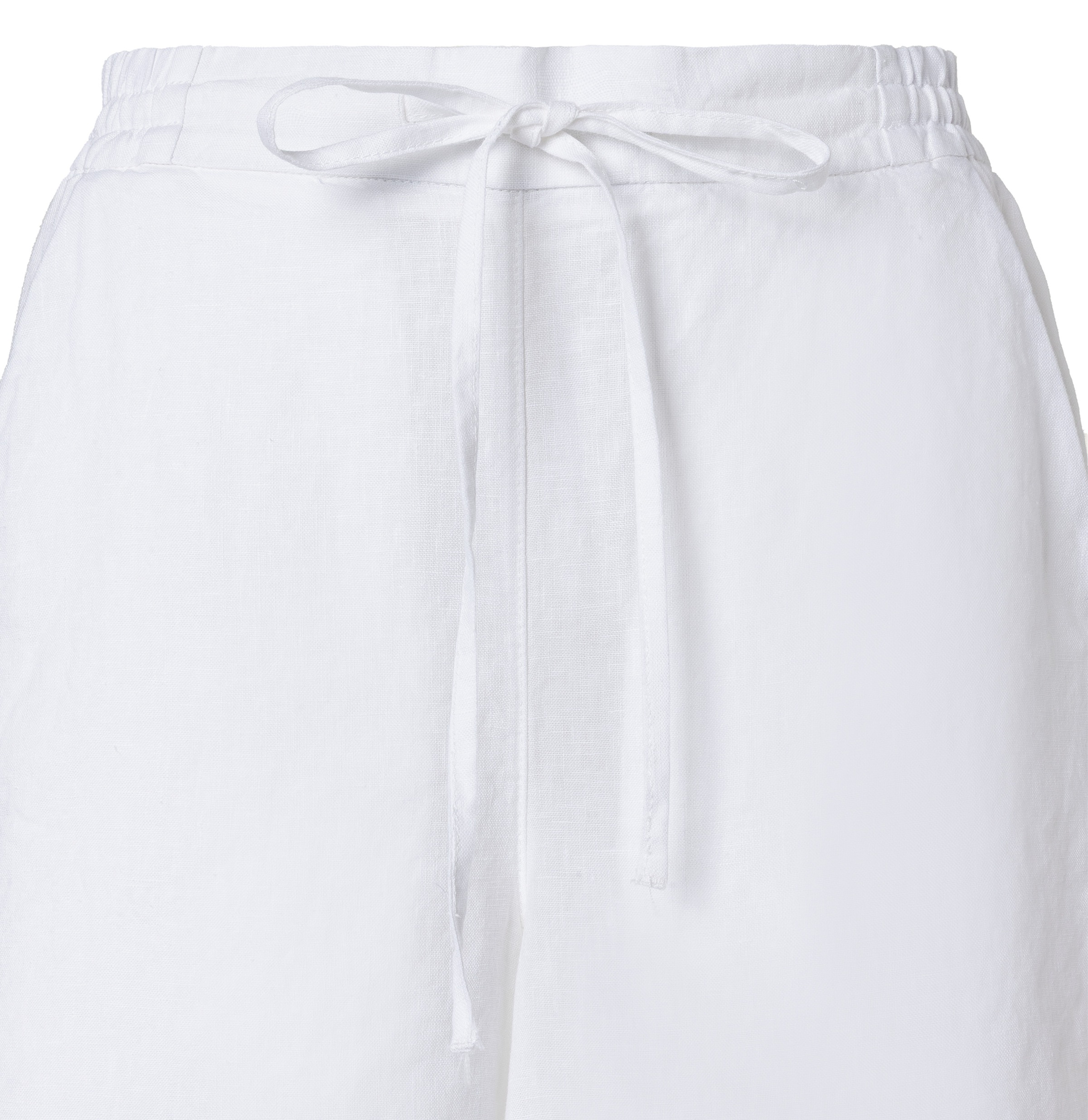 MAC Pantalon en lin »SANNY«  shorts, bermudas avec ceinture élastique et cordon de serrage