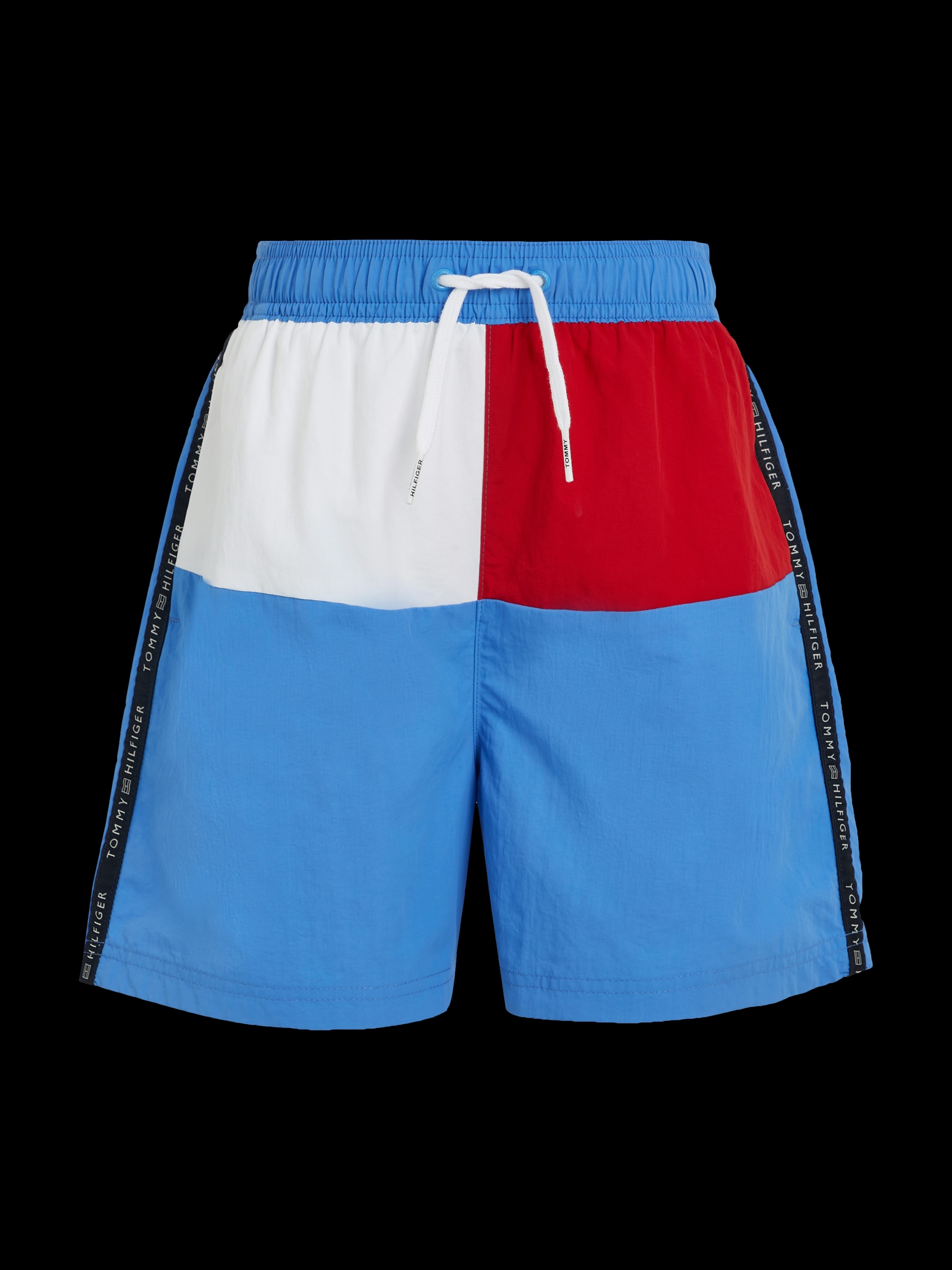 Tommy Hilfiger Swimwear Badeshorts »MEDIUM DRAWSTRING«, im Color Block-Design