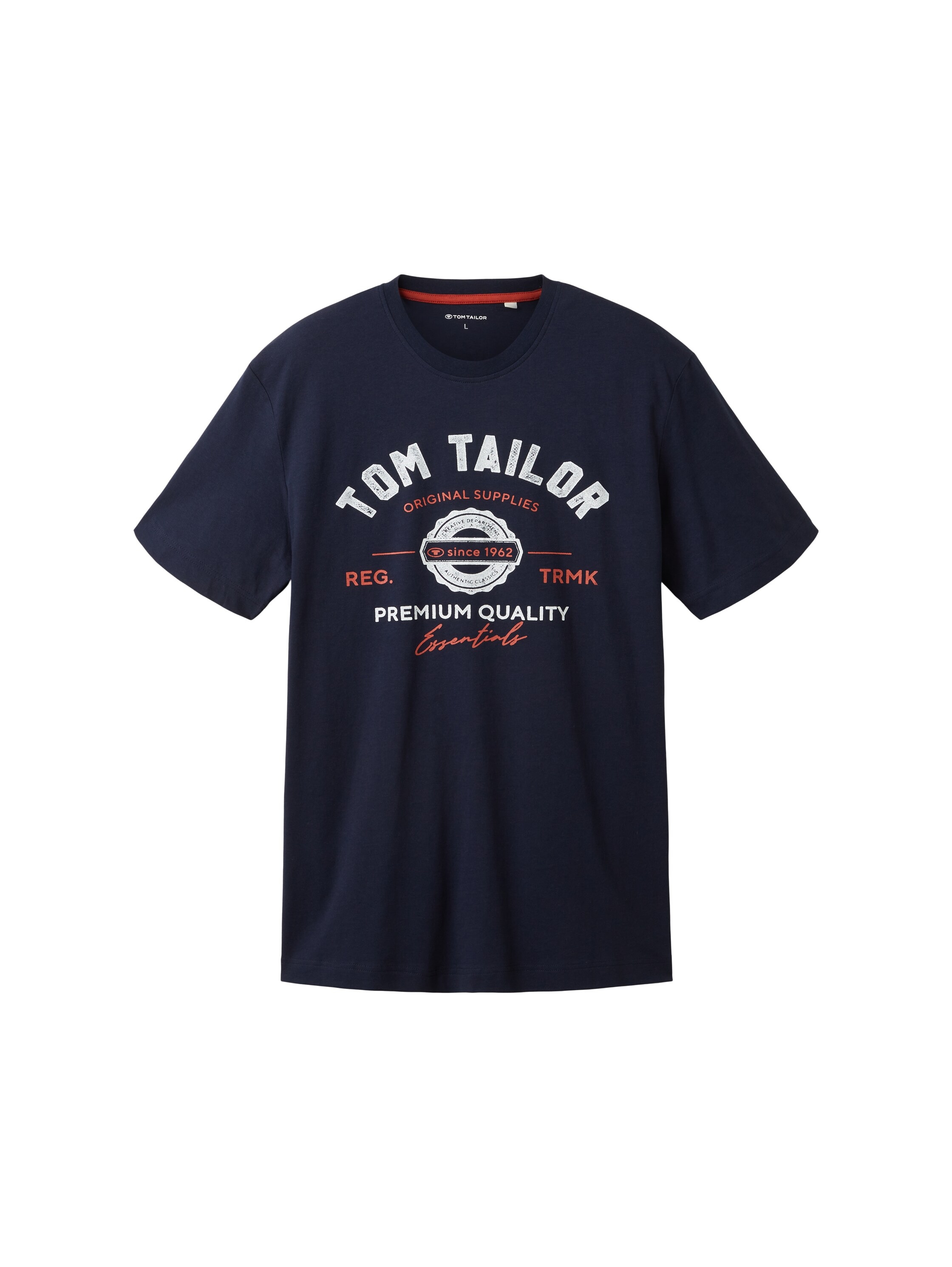 TOM TAILOR T-Shirt, mit grossem Logofrontprint