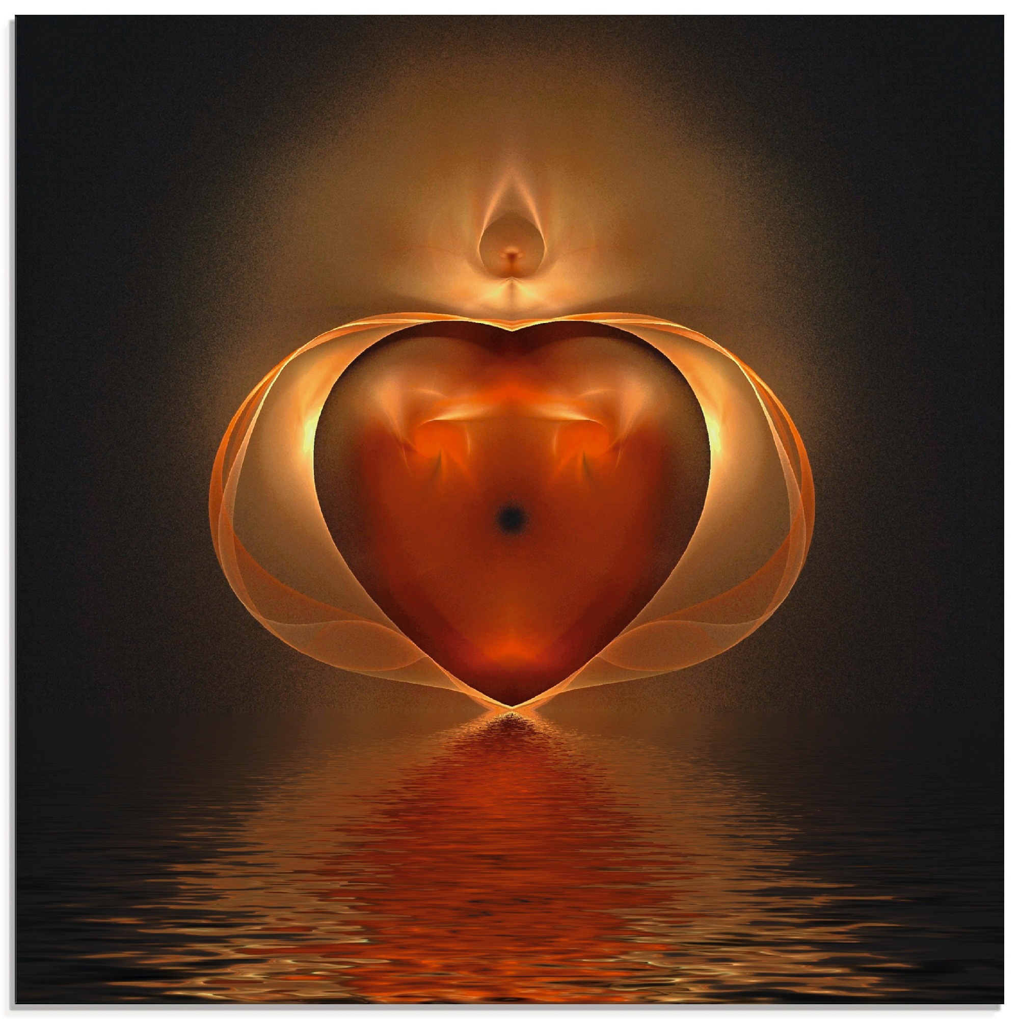 Image of Artland Glasbild »Herz«, Herzen, (1 St.) bei Ackermann Versand Schweiz