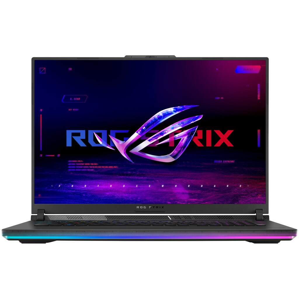 Asus Gaming-Notebook »ROG Strix Scar 18 (G834JYR-N6112X) RTX 4090«, 45,54 cm, / 18 Zoll, Intel, Core i9, GeForce RTX 4090, 2000 GB SSD