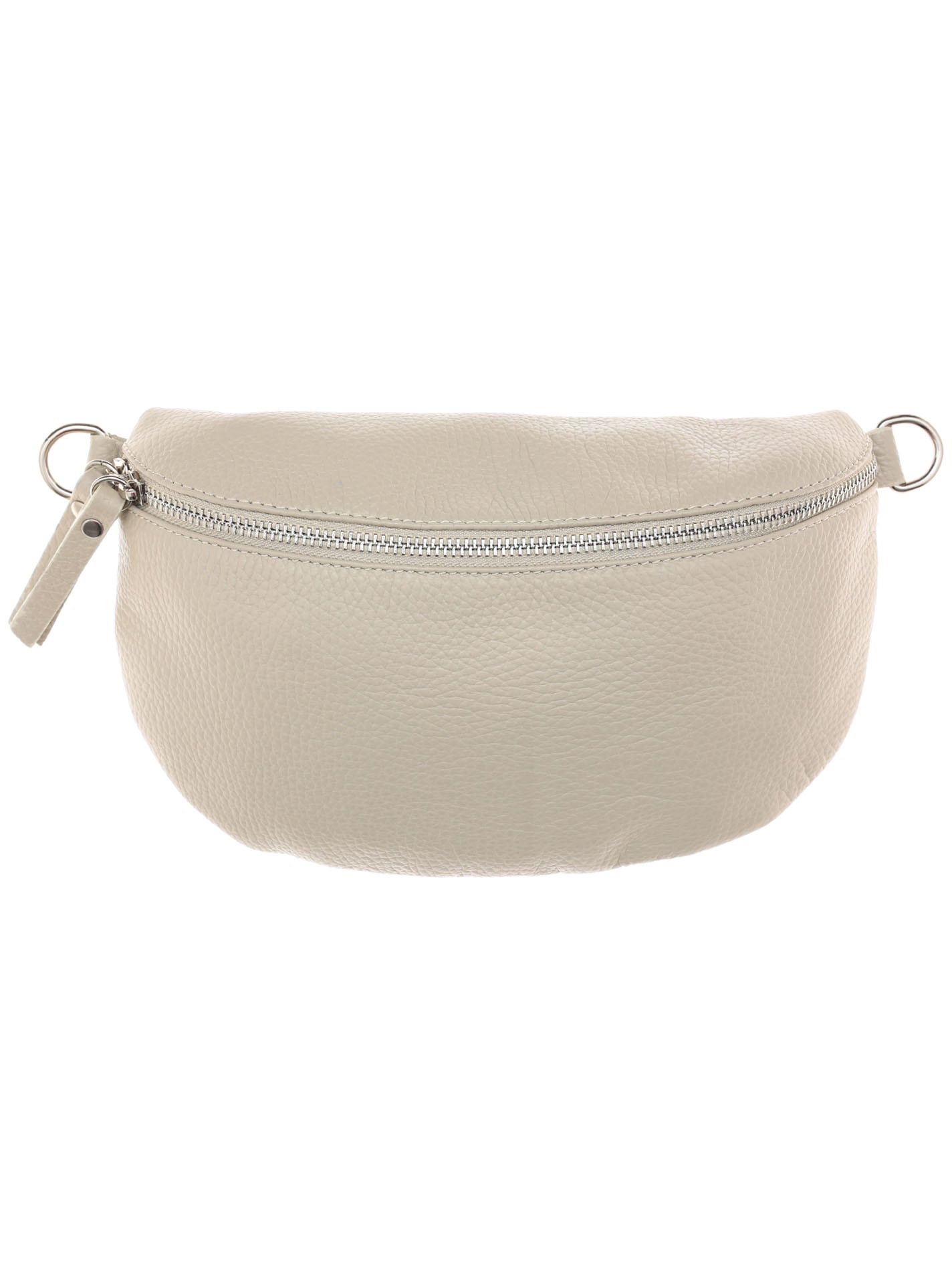 Zwillingsherz Umhängetasche »XXL Crossbody Bag Leder«, Grosse Umhängetasche mit Reissverschluss