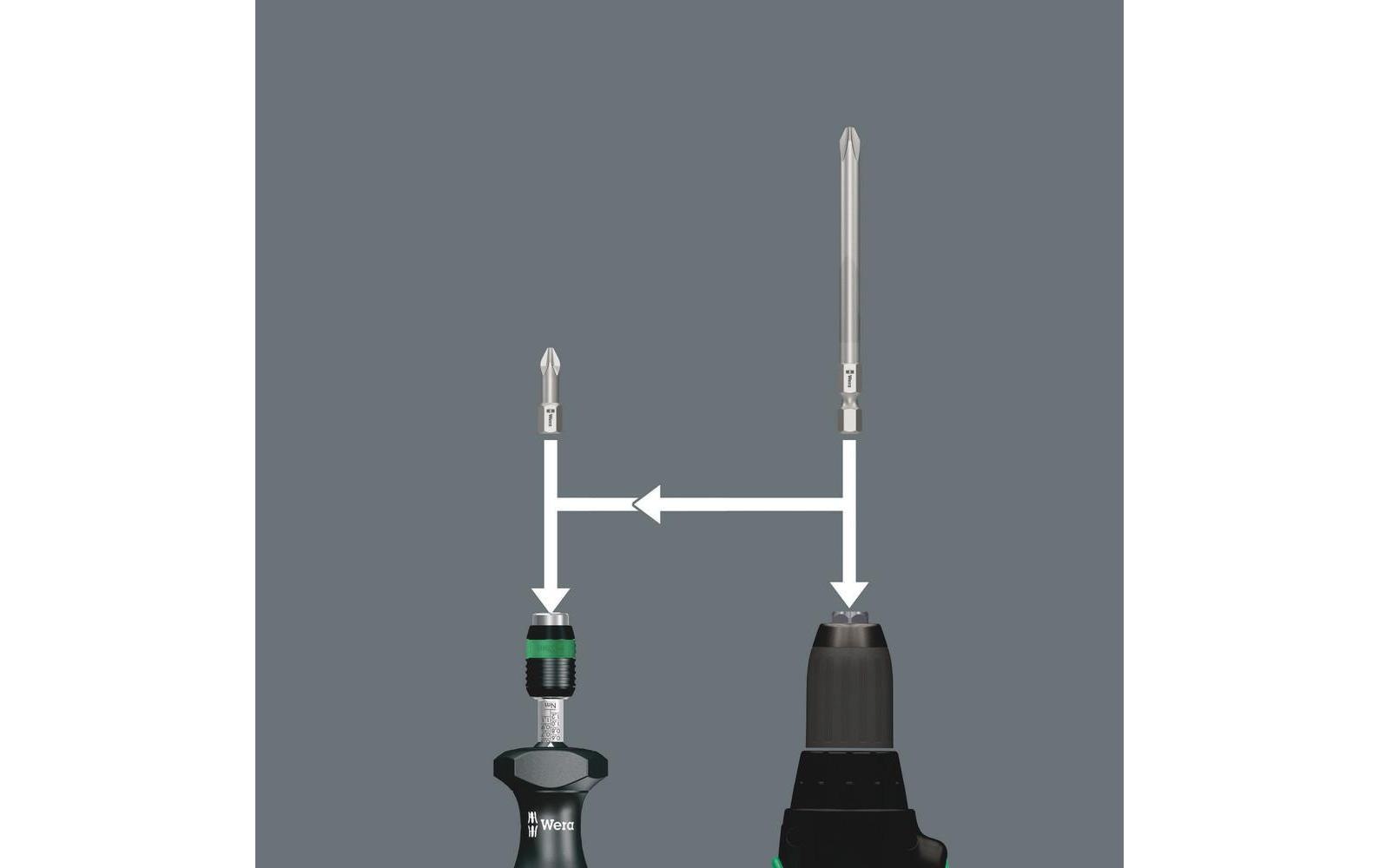 Wera Werkzeugset »Etui Kraftform Kompakt 60 Torque« 17 Stk. tlg.