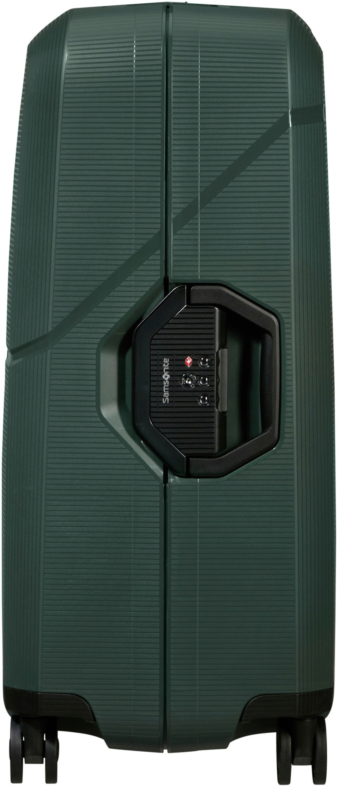 Samsonite Hartschalen-Trolley »MAGNUM ECO, verschiedene Grössen und Farben«, 4 Rollen, Reisekoffer Trolley Aufgabegepäck TSA-Zahlenschloss Made in Europe