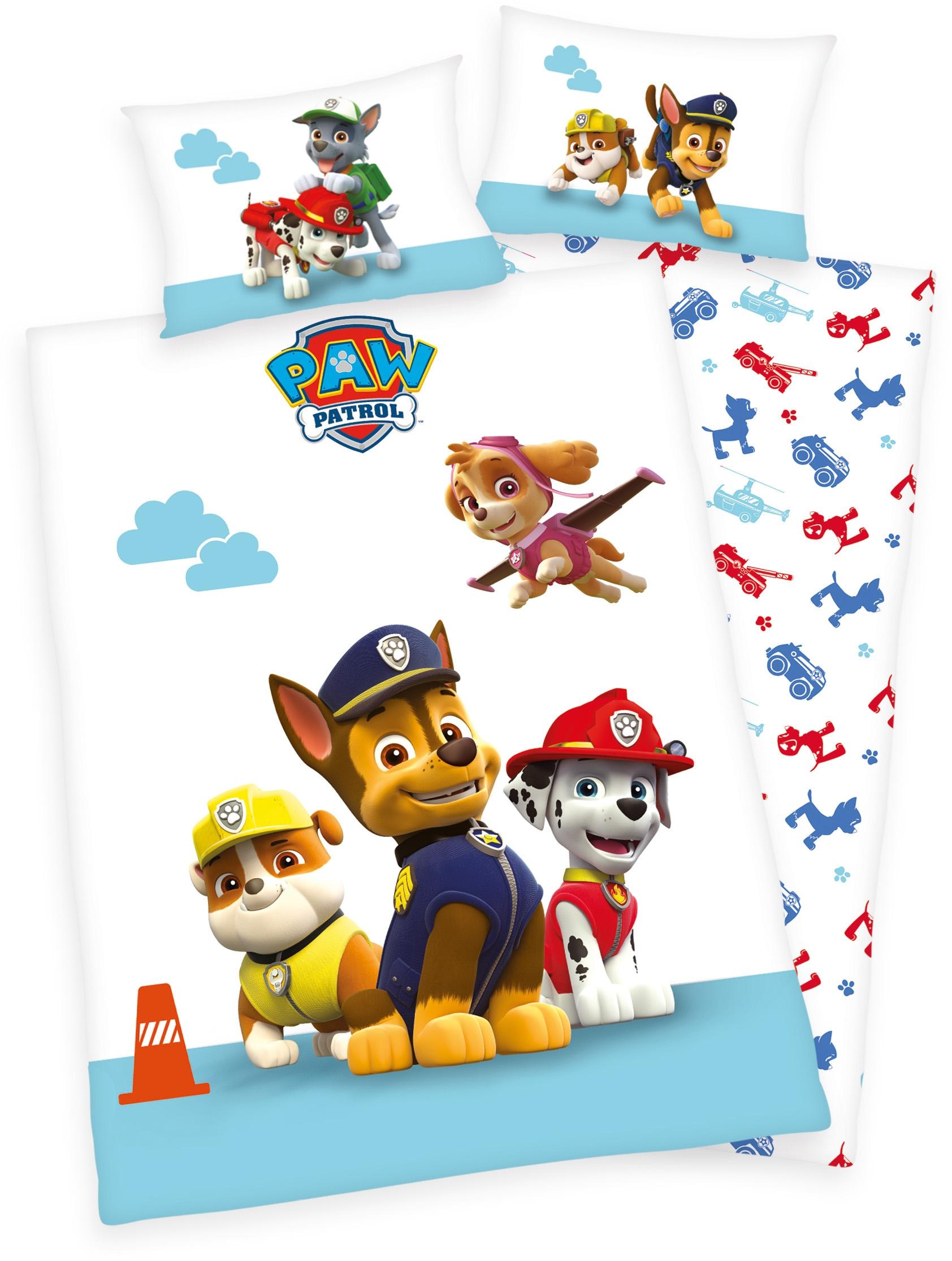 Image of PAW PATROL Kinderbettwäsche "Dogs" 2 Stk. mit Hunden