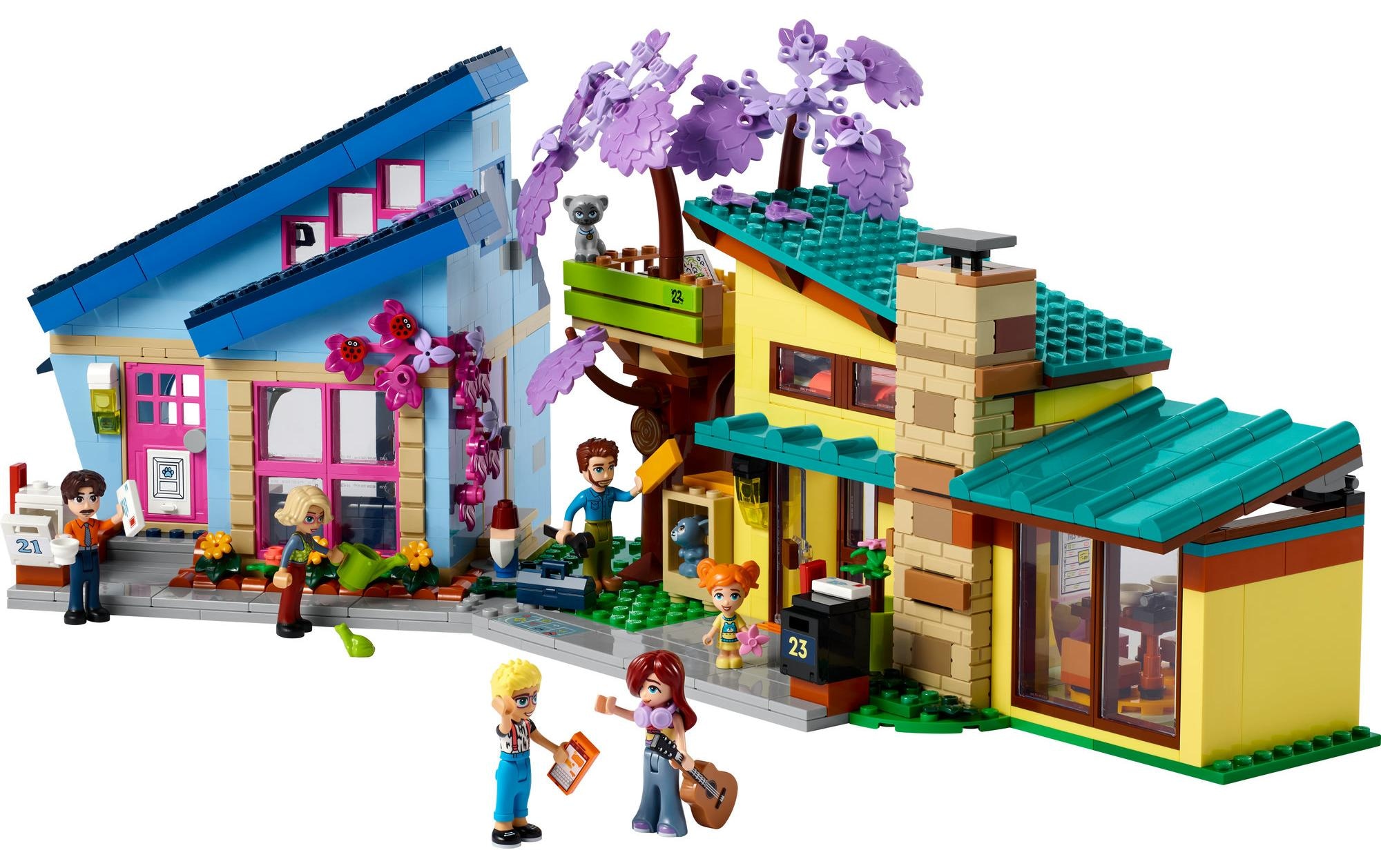 LEGO® Spielbausteine »Ollys und Paisleys Familien Haus 42620«, (1126 St.)