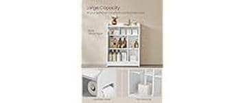 VASAGLE Kommode »französichen Stil 60 x 80 cm«