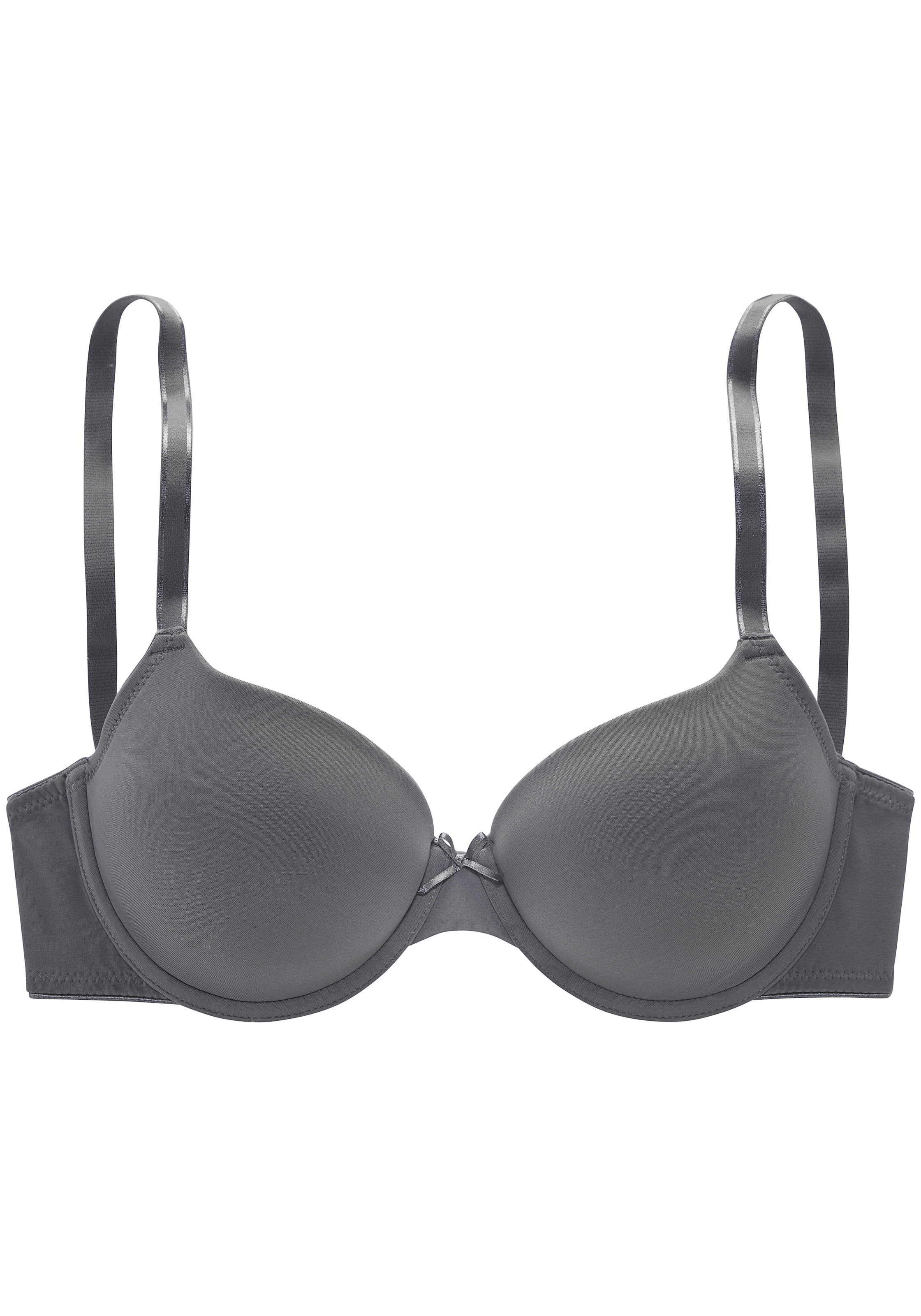 LASCANA Schalen-BH », T-Shirt-BH, Bügel-BH, Ela - perfect basic« aus seidiger Microfaser, bequemer BH, grosse Grössen