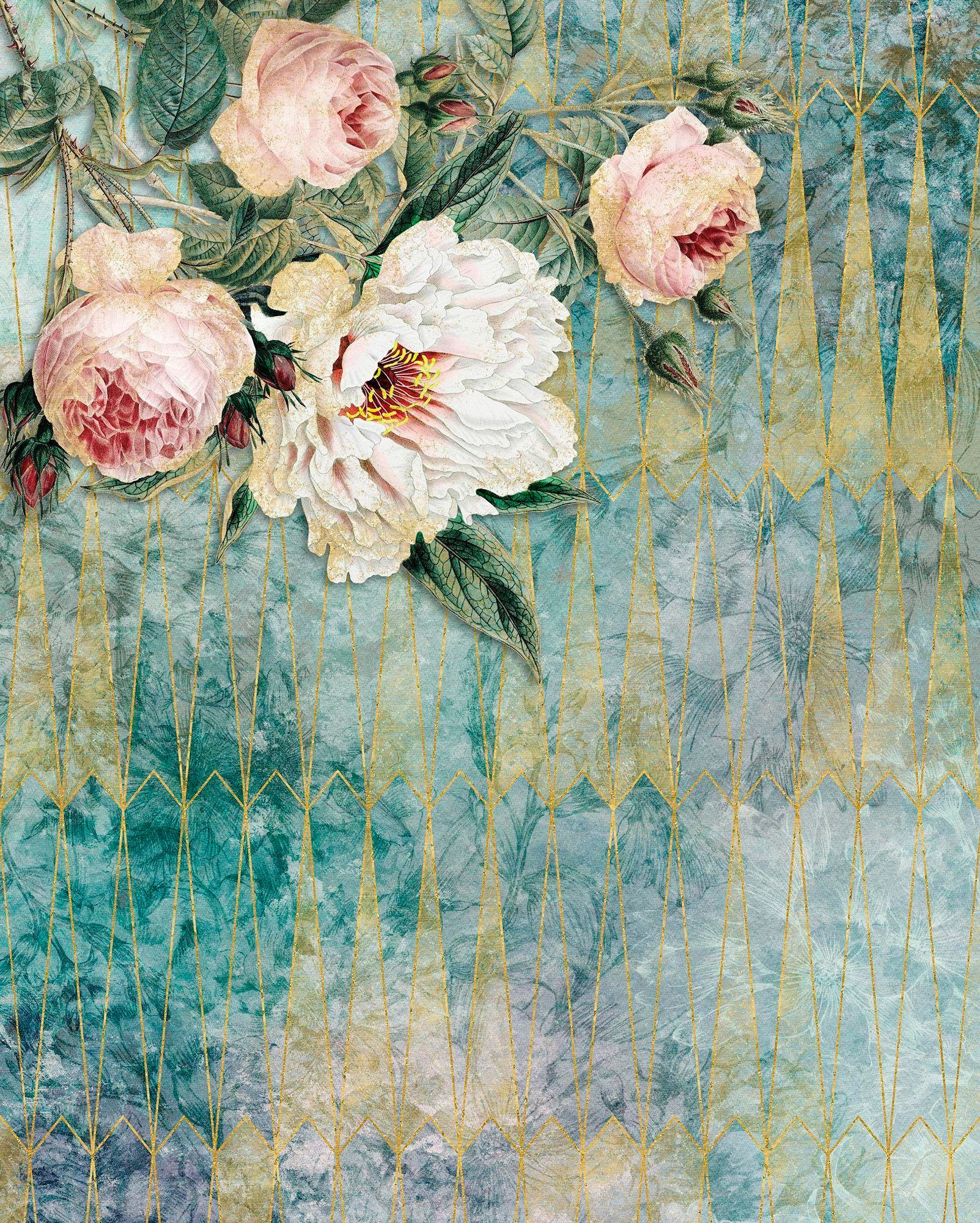 Image of Komar Vliestapete »Pure La Rosa«, naturalistisch bei Ackermann Versand Schweiz