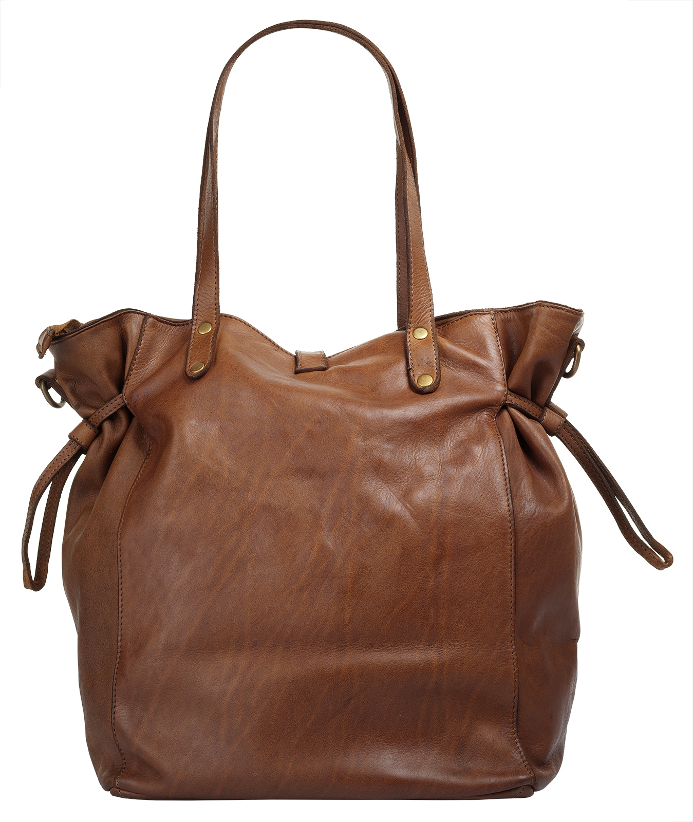 forty° Shopper echt Leder, Made in Italy