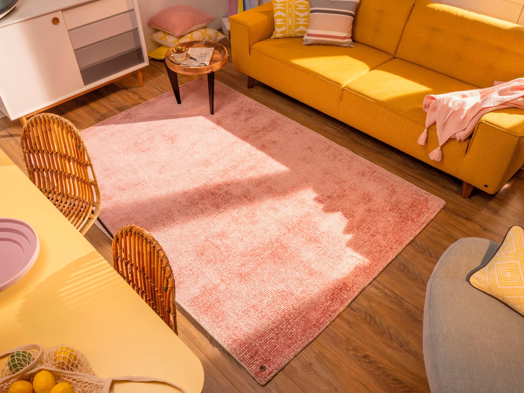 TOM TAILOR HOME Teppich »Groove«, rechteckig, 15 mm Höhe, modernes Design, edles Farbspiel, ideal im Wohnzimmer & Schlafzimmer