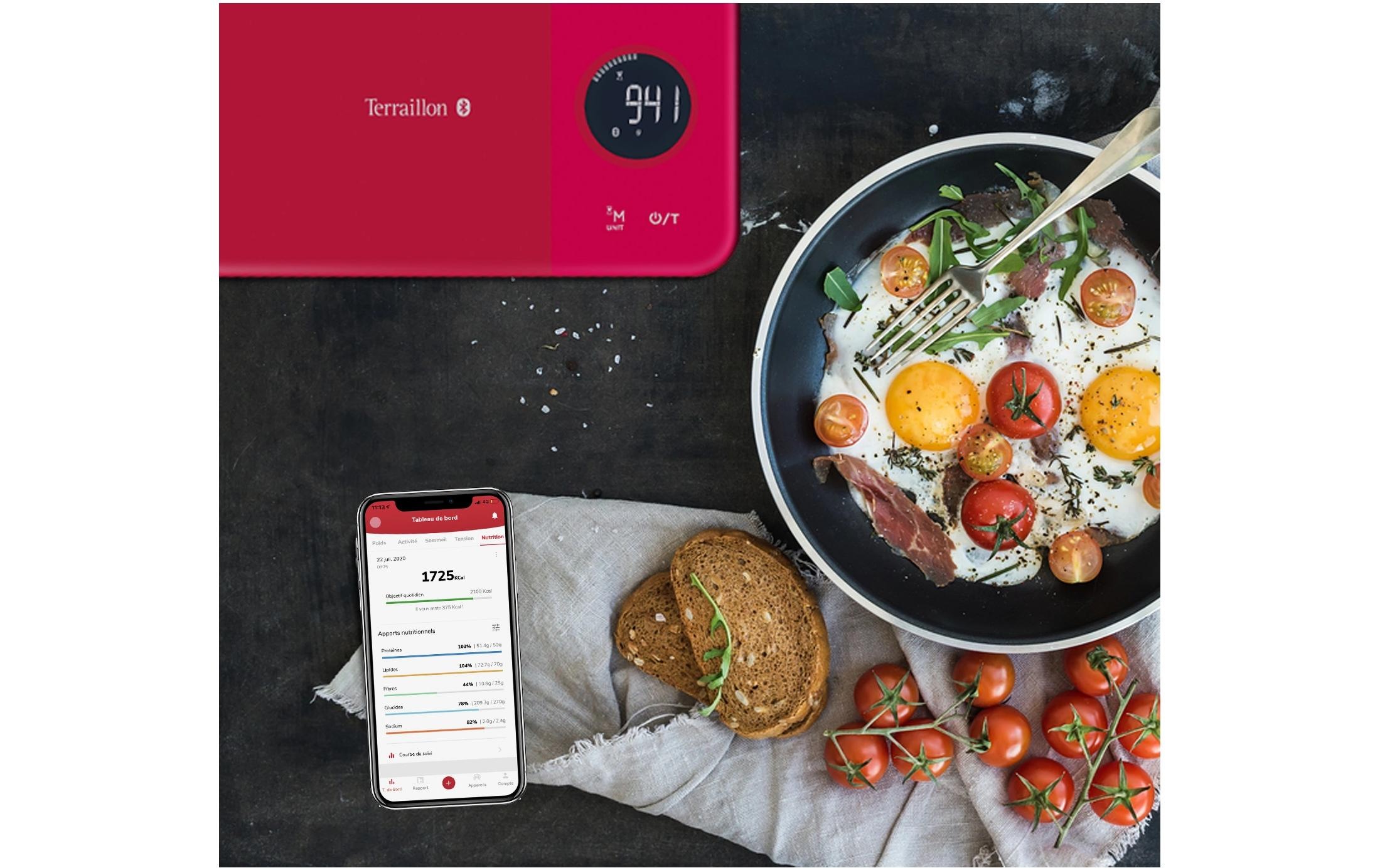 Terraillon Küchenwaage »NutriTab«