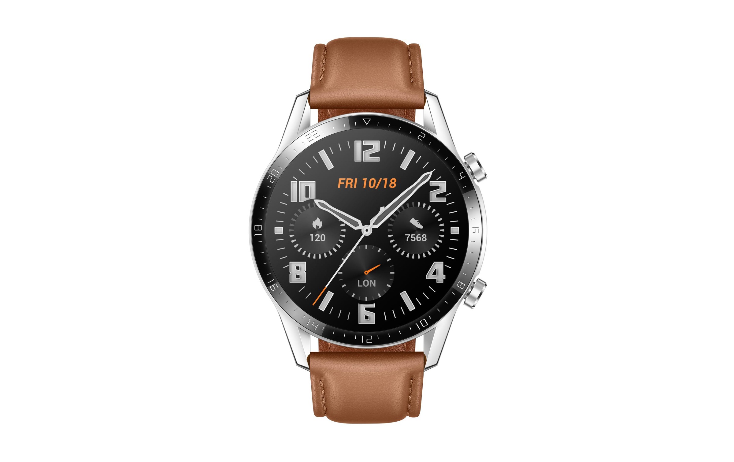 Image of Huawei Smartwatch »Watch GT2 46 mm Classic Brown« bei Ackermann Versand Schweiz