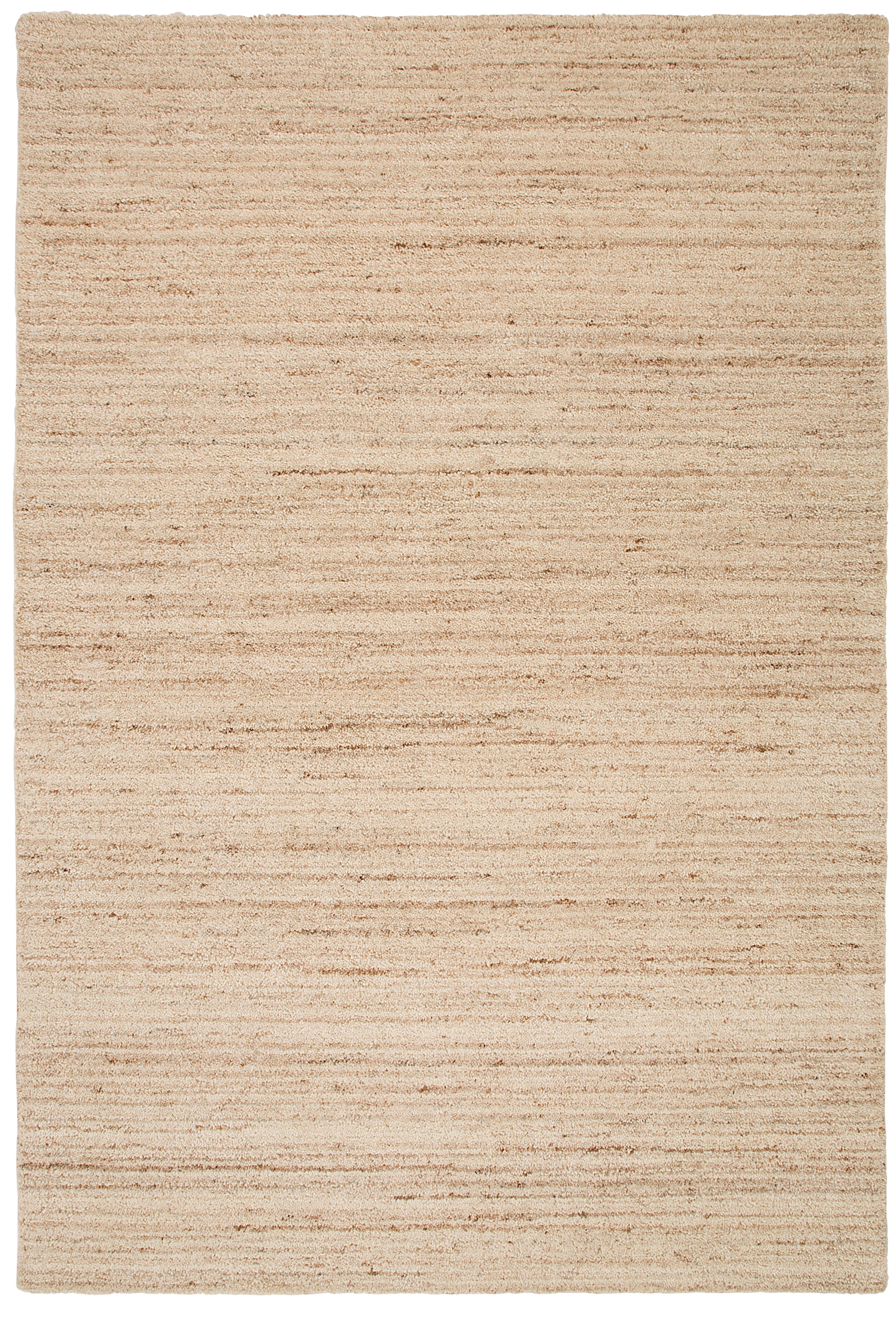 THEKO Wollteppich »Janne, Berber Teppich, Wolle, meliert, handgearbeitet«, rechteckig, 20 mm Höhe, handgetuftet, Wohnzimmer, Schlafzimmer, Esszimmer