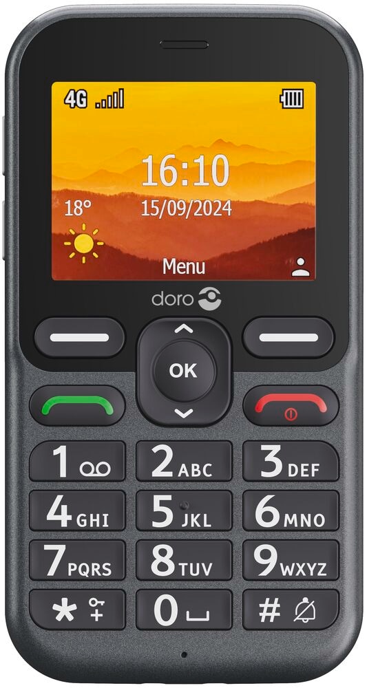 Doro Téléphone portable »Leva L10« Schwarz