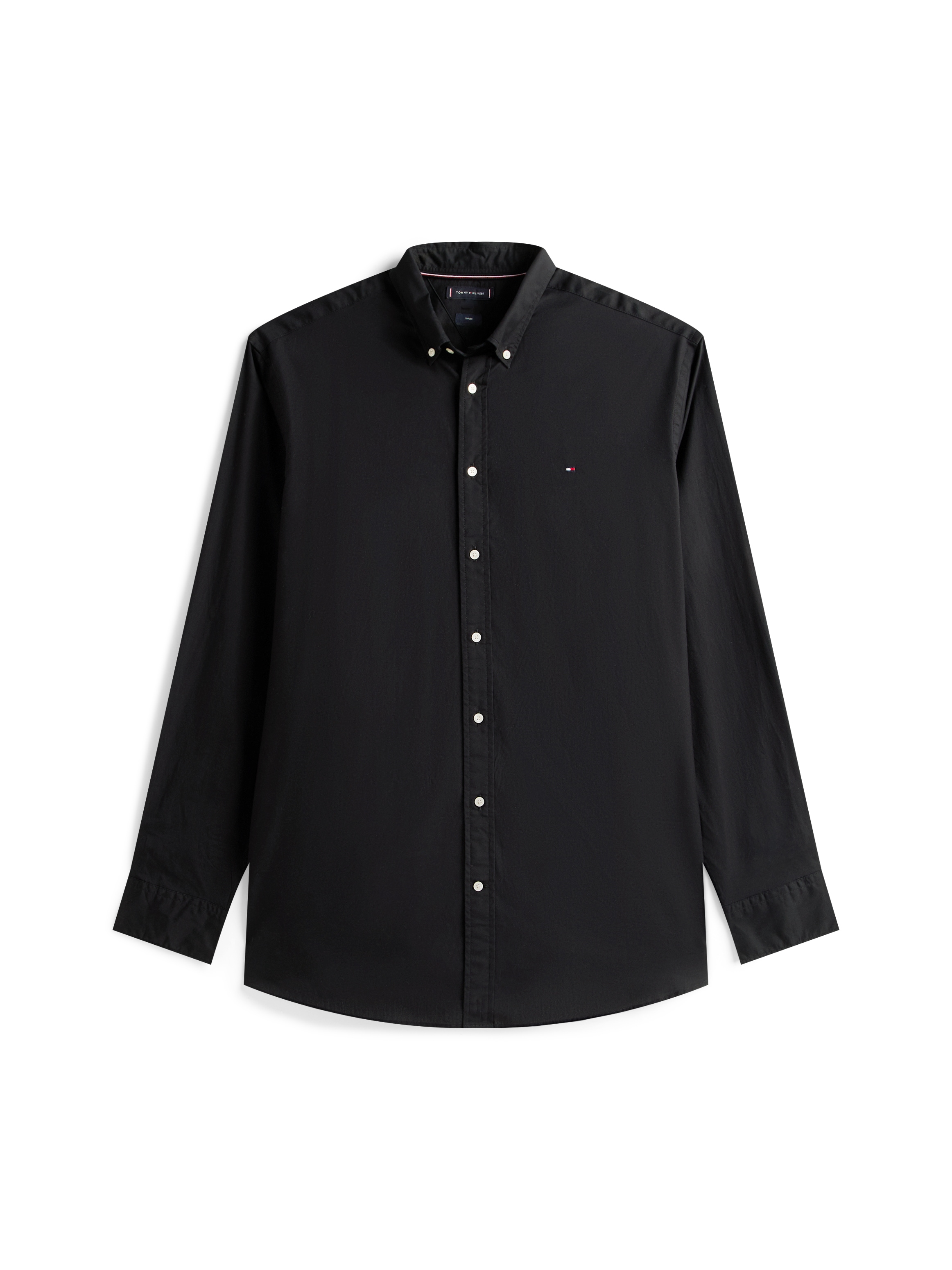 Tommy Hilfiger Big & Tall Langarmhemd »BT-FLEX POPLIN SOLID RF SHIRT-B«, Grosse Grössen