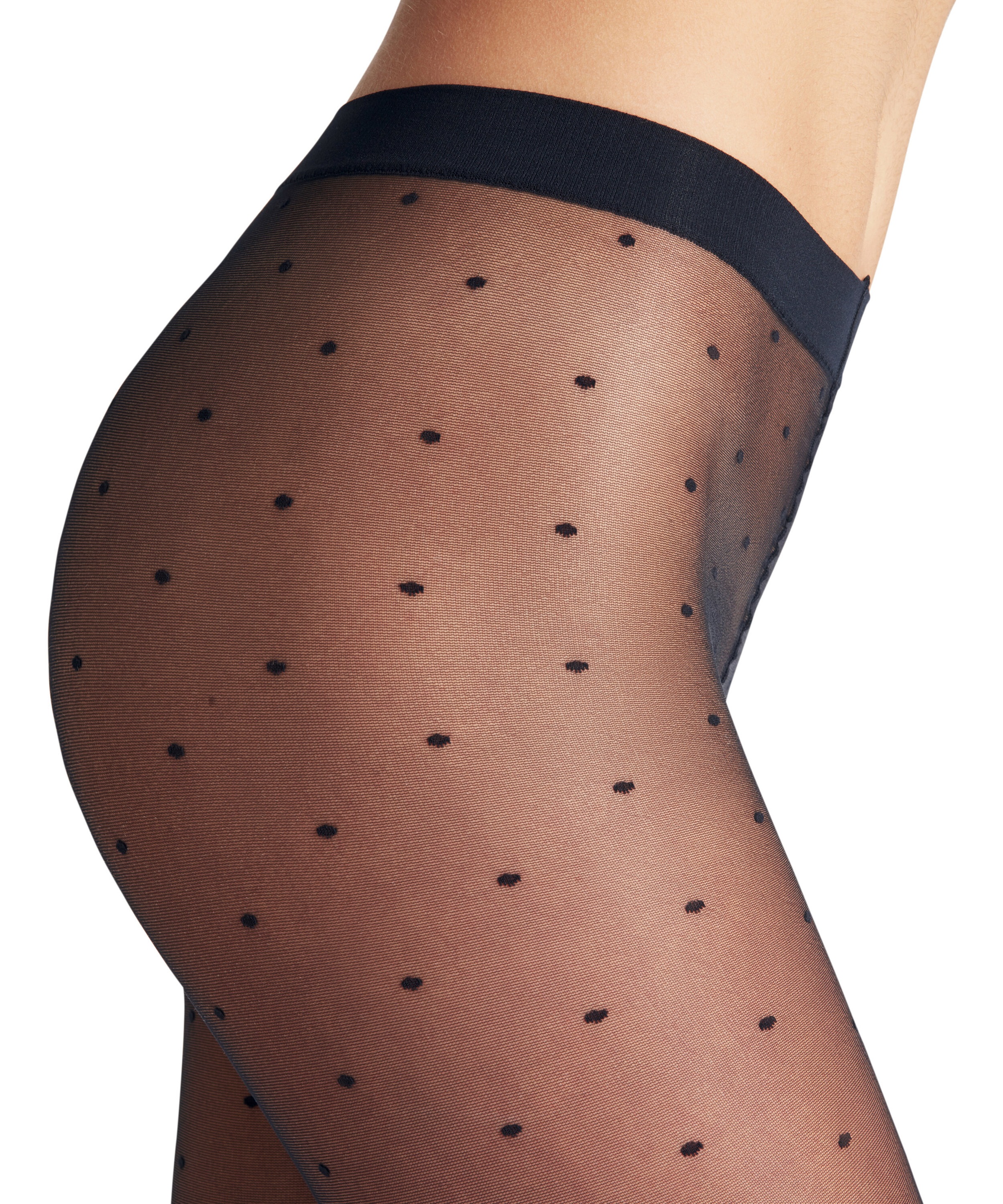 FALKE Feinstrumpfhose »Dot« 15 DEN transparentem Look, gepunktetem Design, mit Elasthan, 15 Den