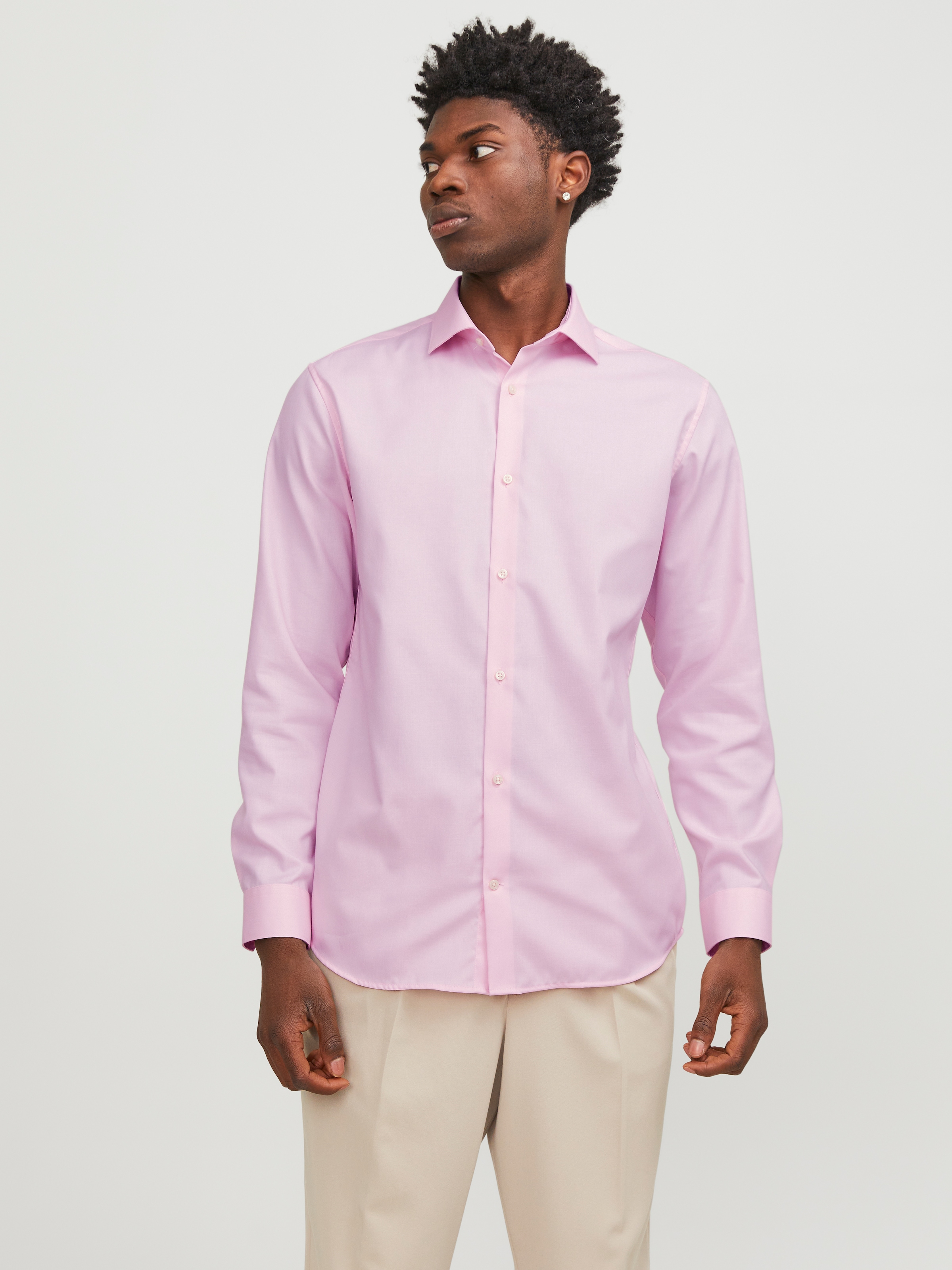 Jack & Jones Langarmhemd »JPRBLAPARKER SHIRT L/S«, mit Hemdkragen