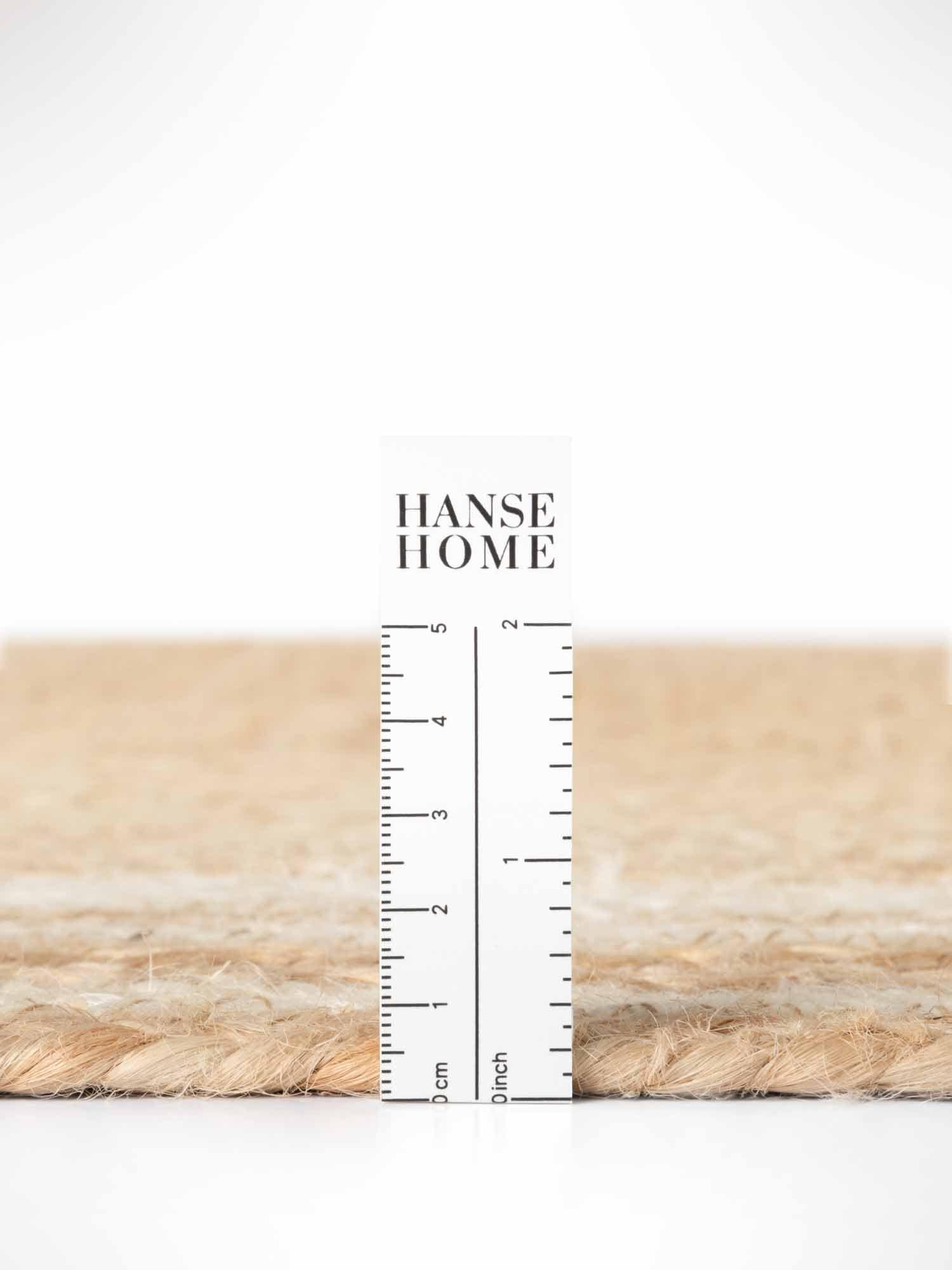 HANSE Home Tapis »Looma Juteteppich« Rectangulaire 7 mm Höhe Handgewebt, Jute Naturteppich, Boho, Wohnzimmer, Schlafzimmer