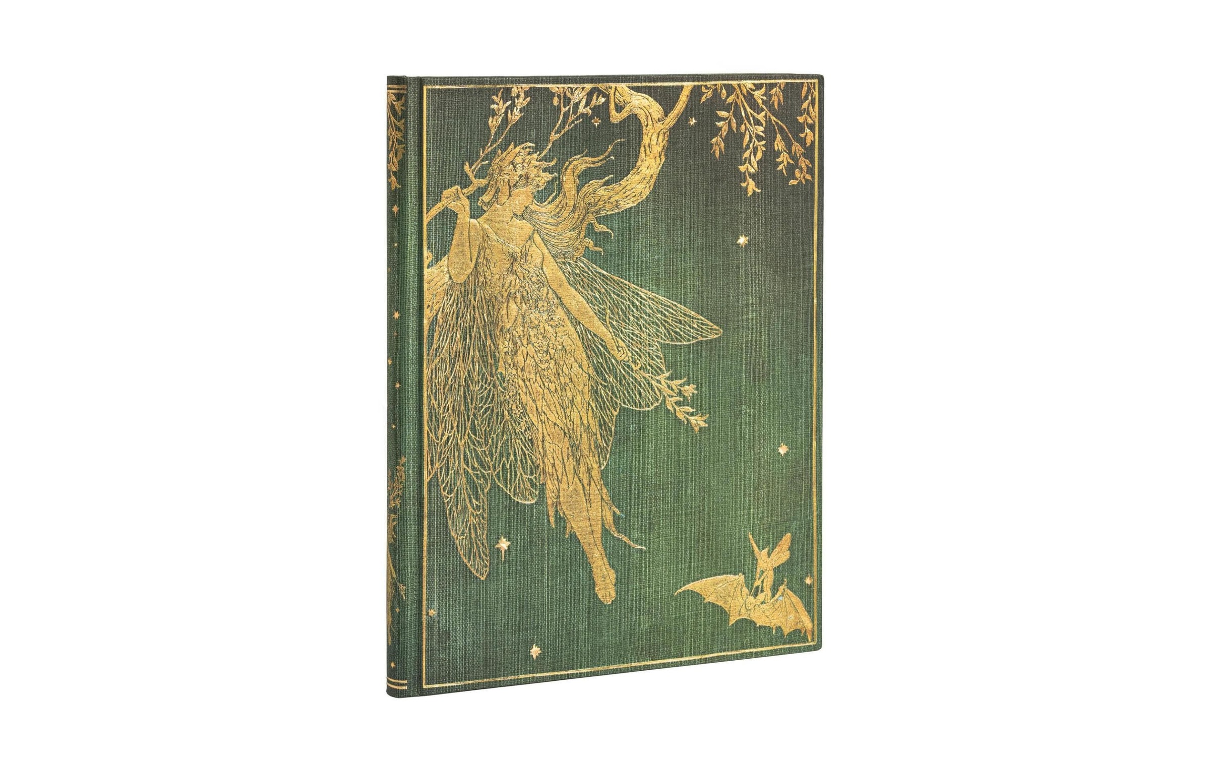   Notizheft »Paperblanks Notizbuch Olive Fairy 18 cm x 23 cm liniert«