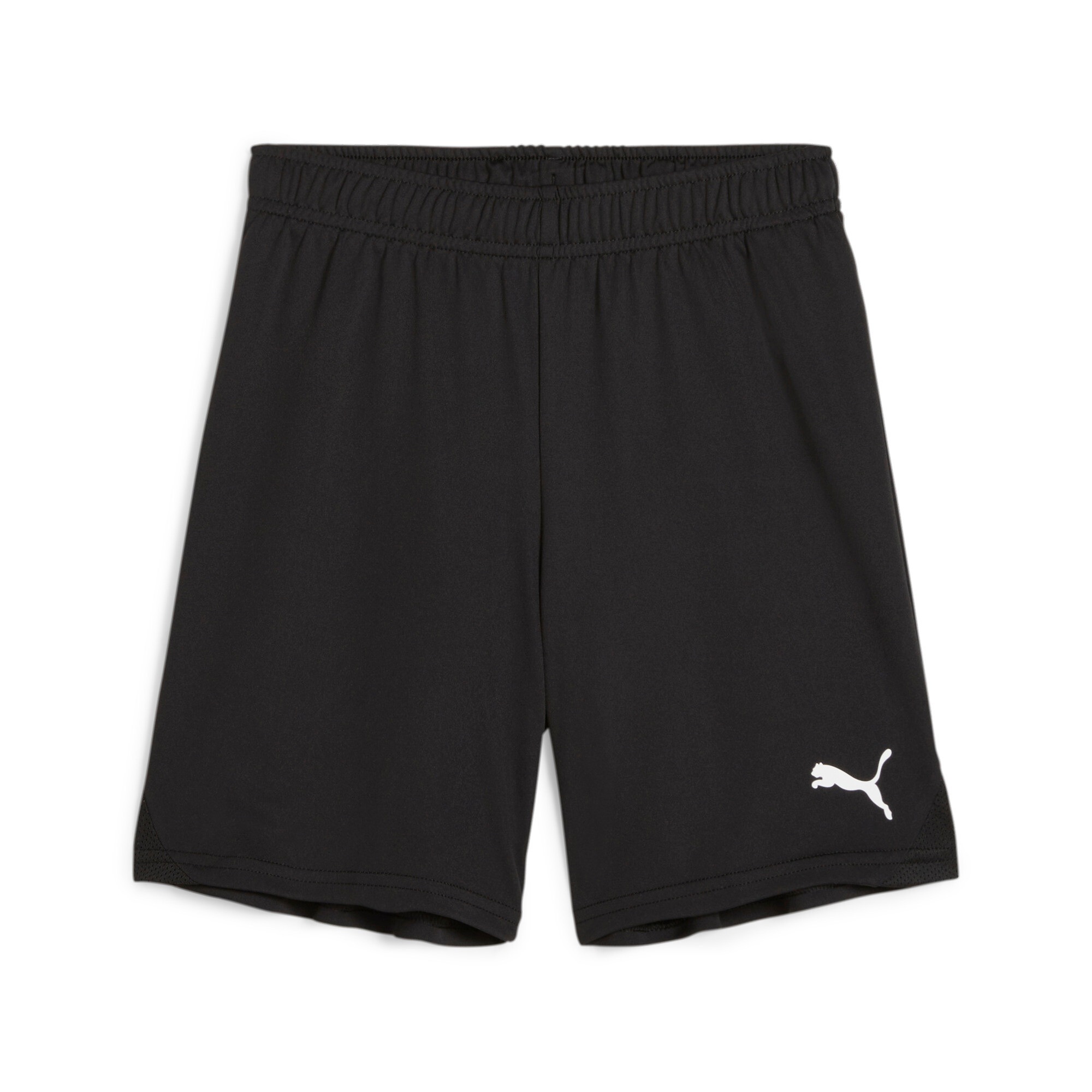Image of PUMA Trainingsshorts "TEAMGOAL SHORTS JR" aus leichtem Interlock-Material, kniefrei, sportlicher Stil